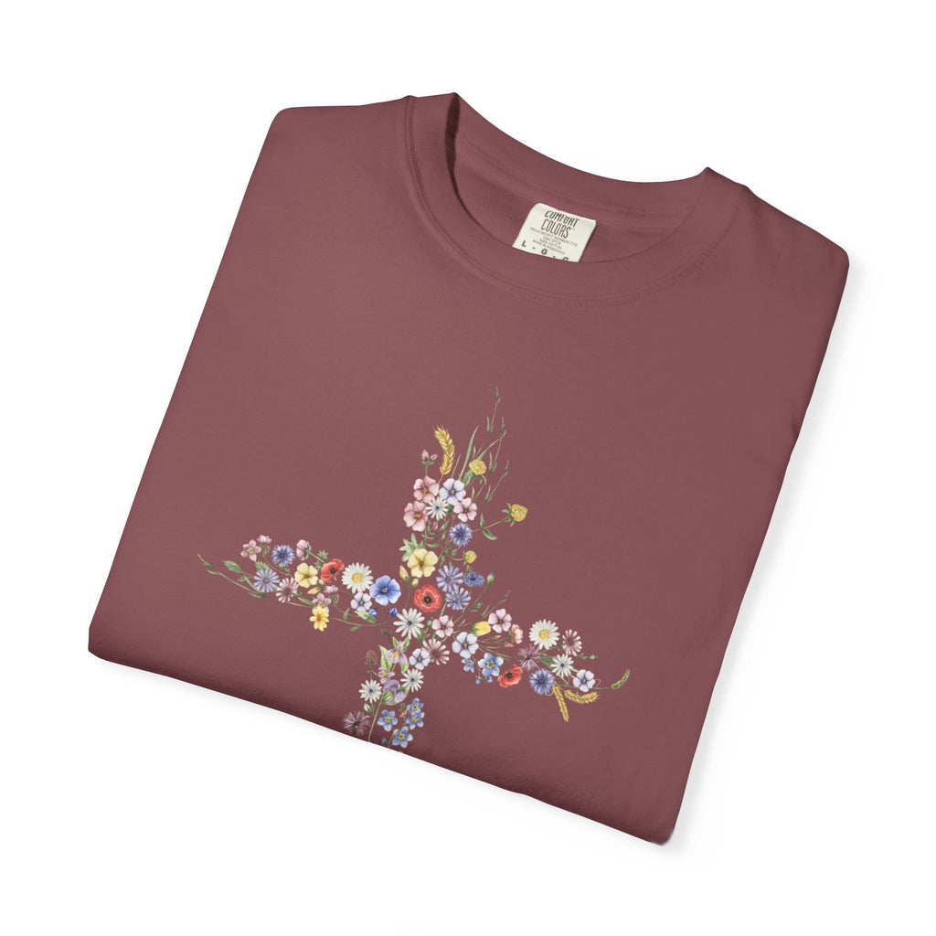 Cross Unisex Garment-Dyed T-shirt