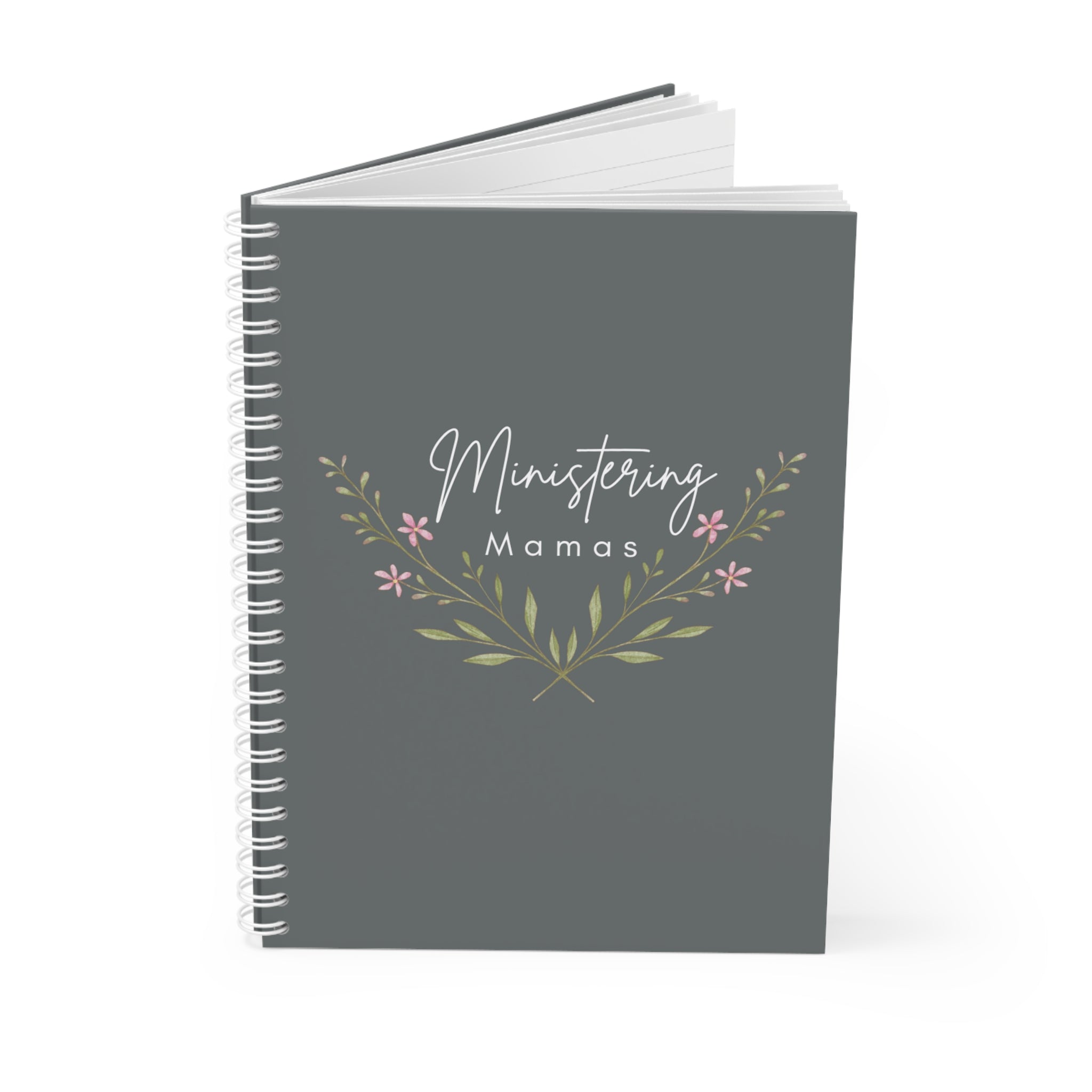 MM GREY Spiral Notebook