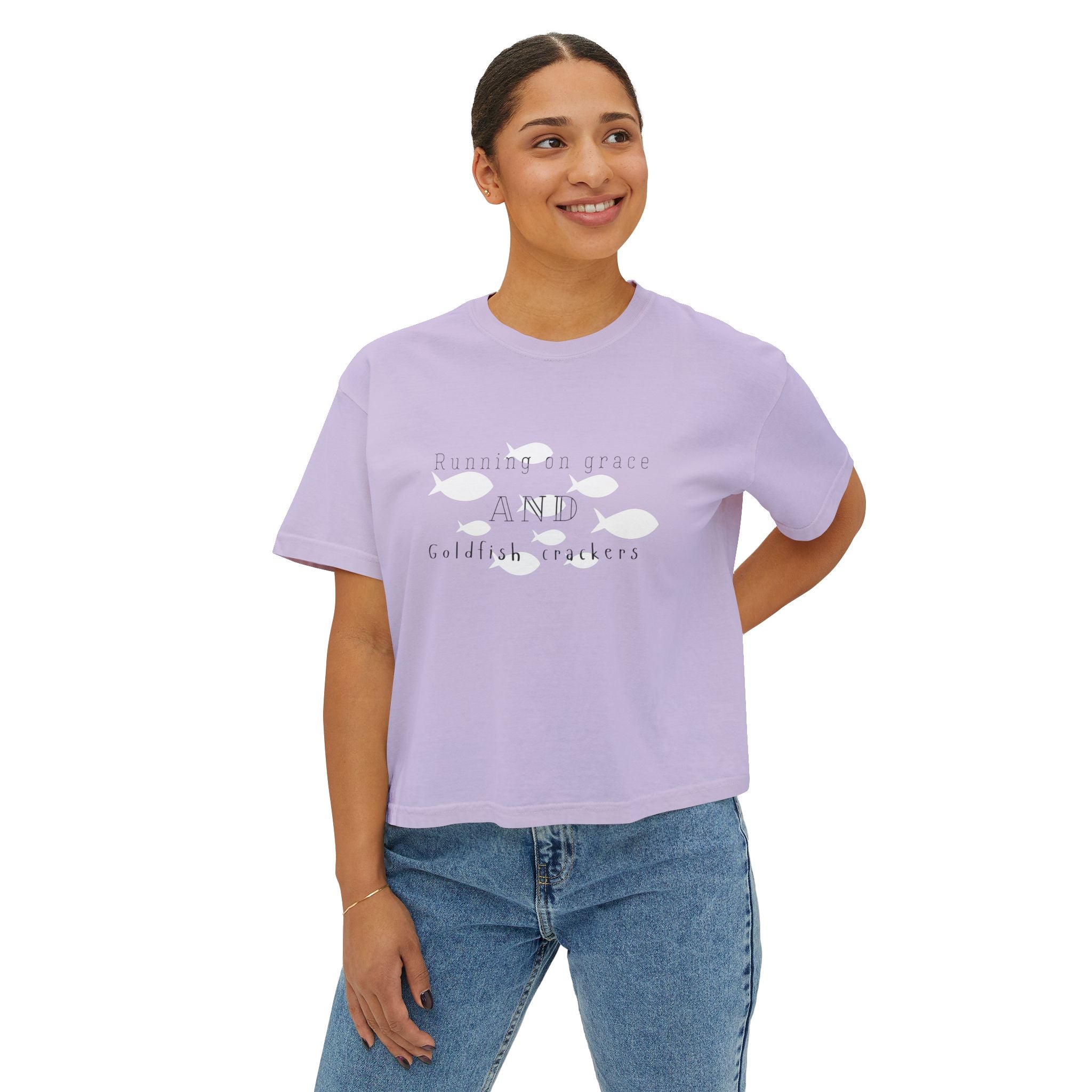 Grace and Goldfish Women's Boxy Tee