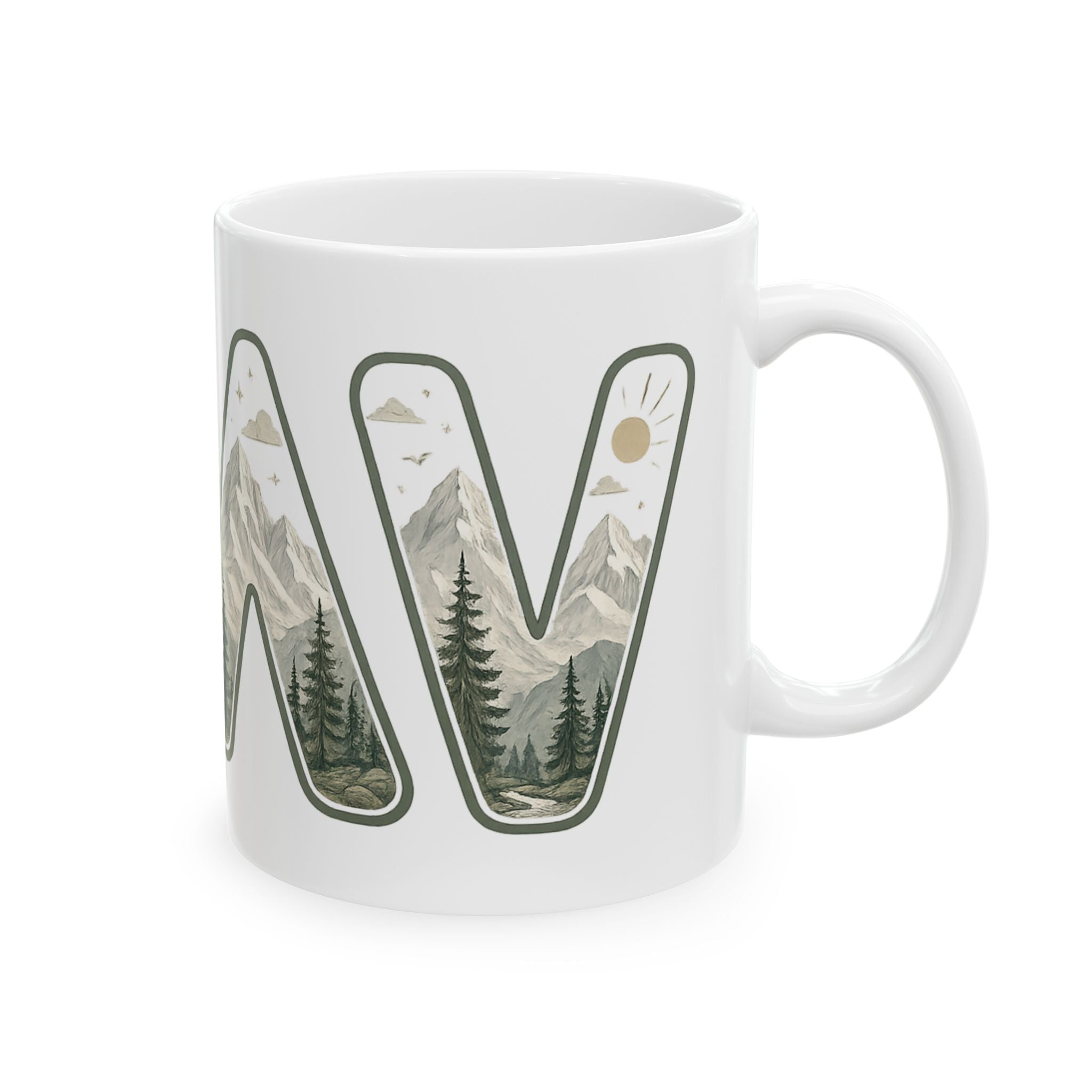 God is greater Ceramic Mug, (11oz, 15oz)