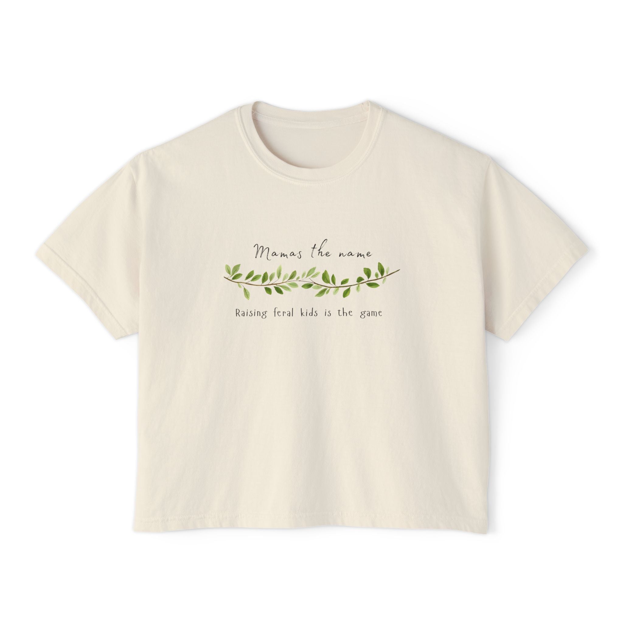 Mamas the name Women's Boxy Tee