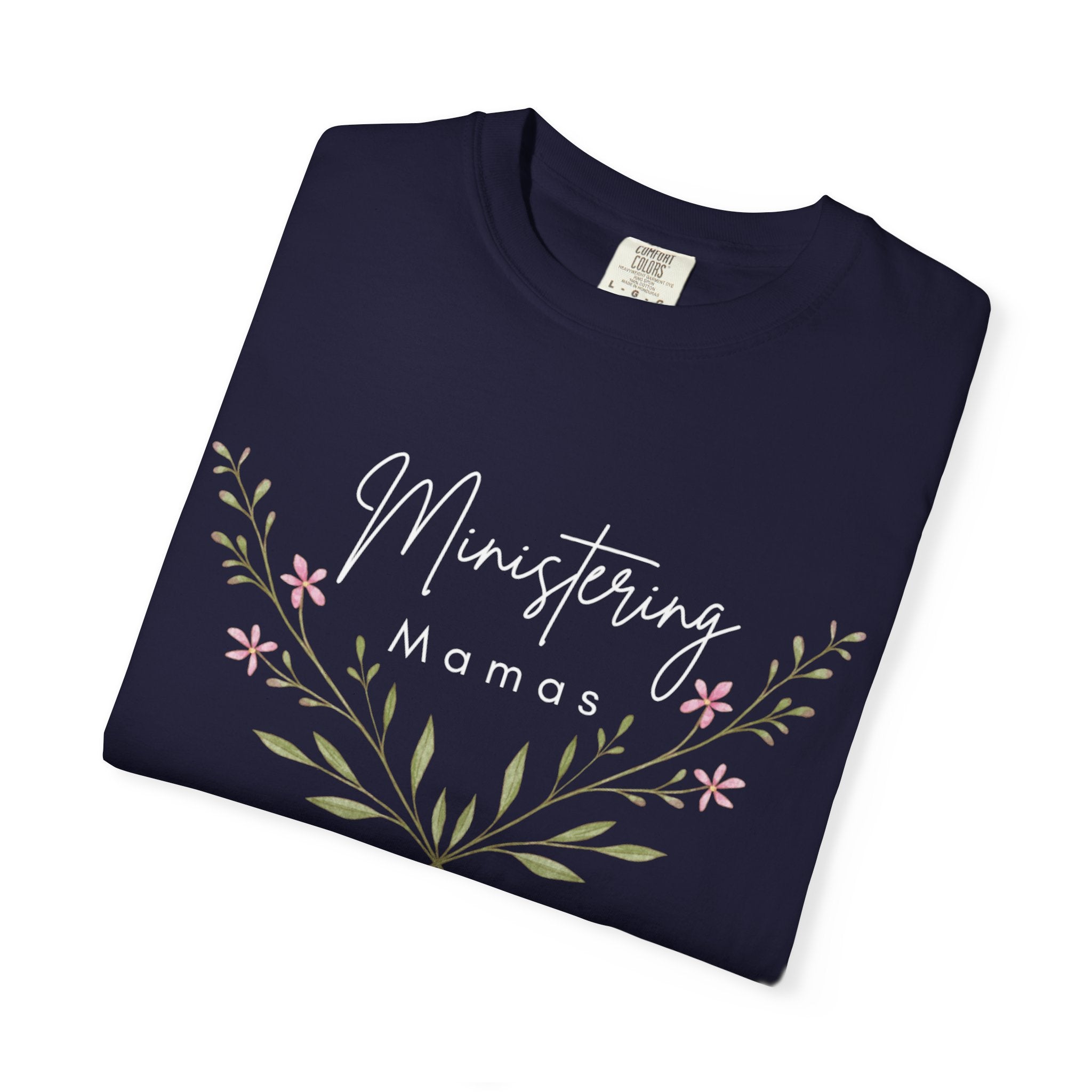 MM floral Unisex Garment-Dyed T-shirt