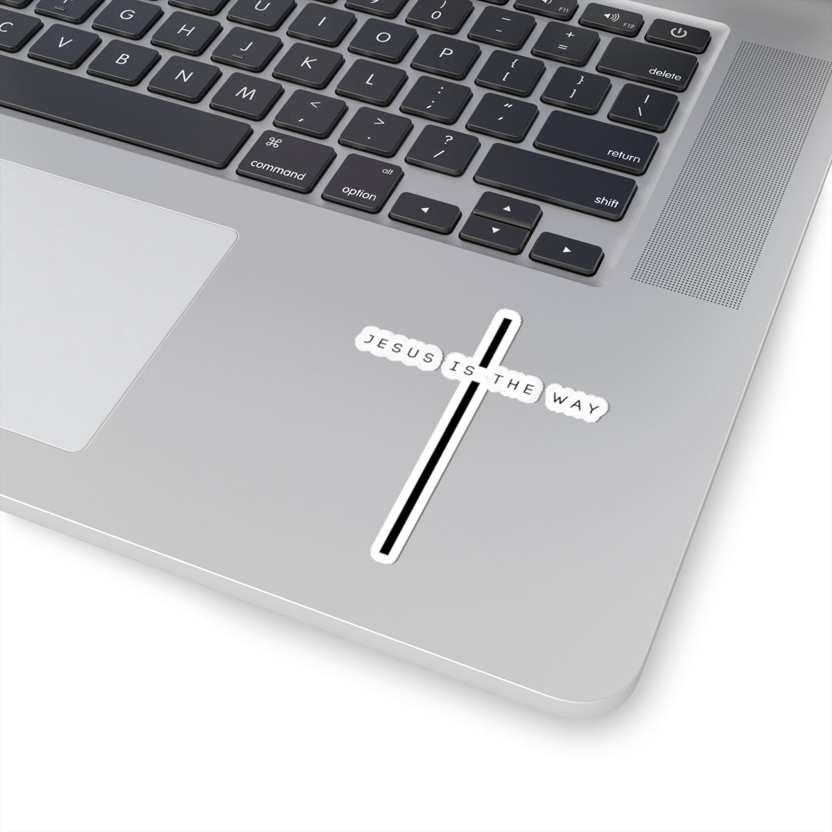 Jesus is the way Kiss-Cut Stickers