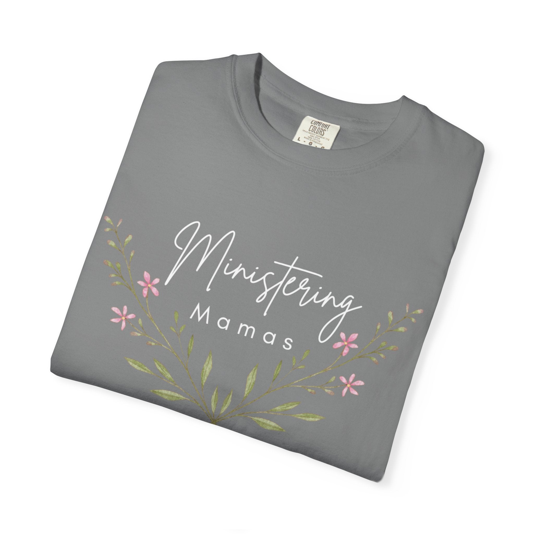 MM floral Unisex Garment-Dyed T-shirt