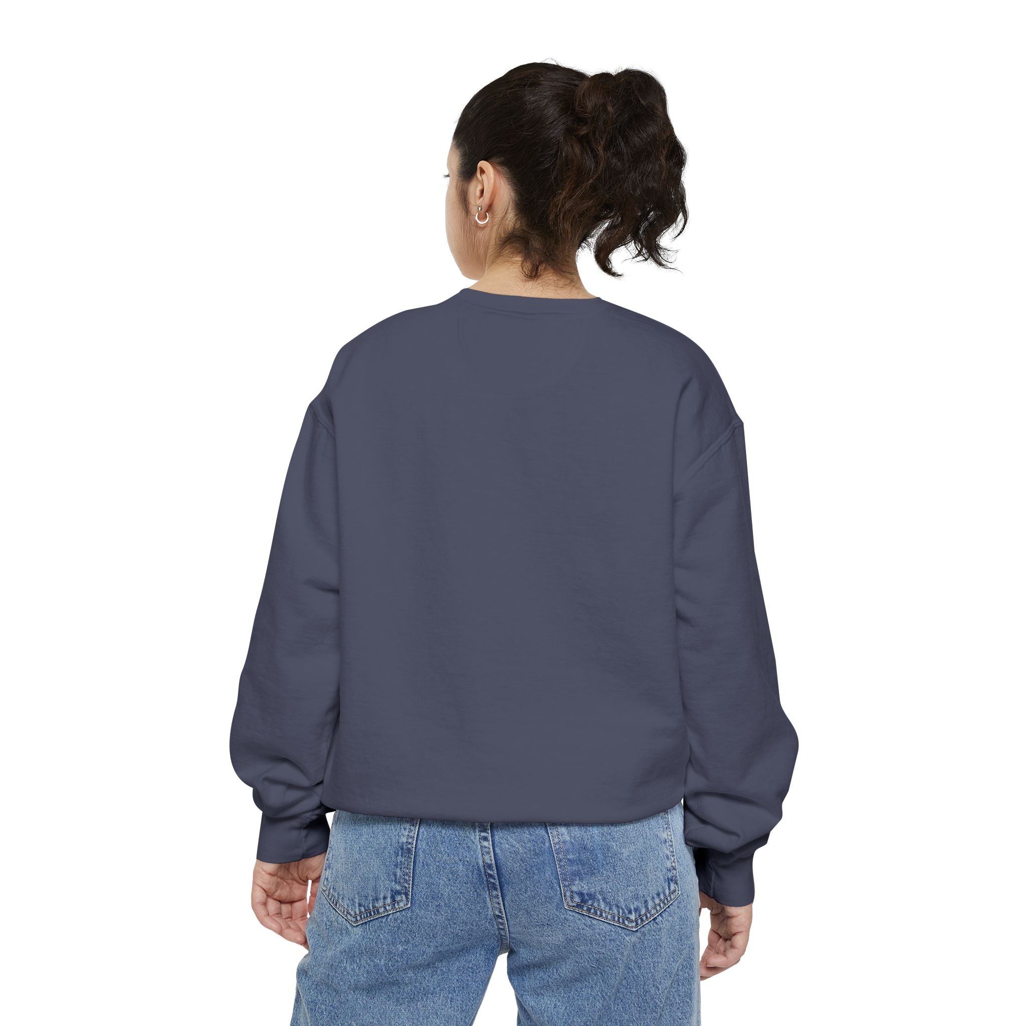But God Unisex Garment-Dyed Sweatshirt