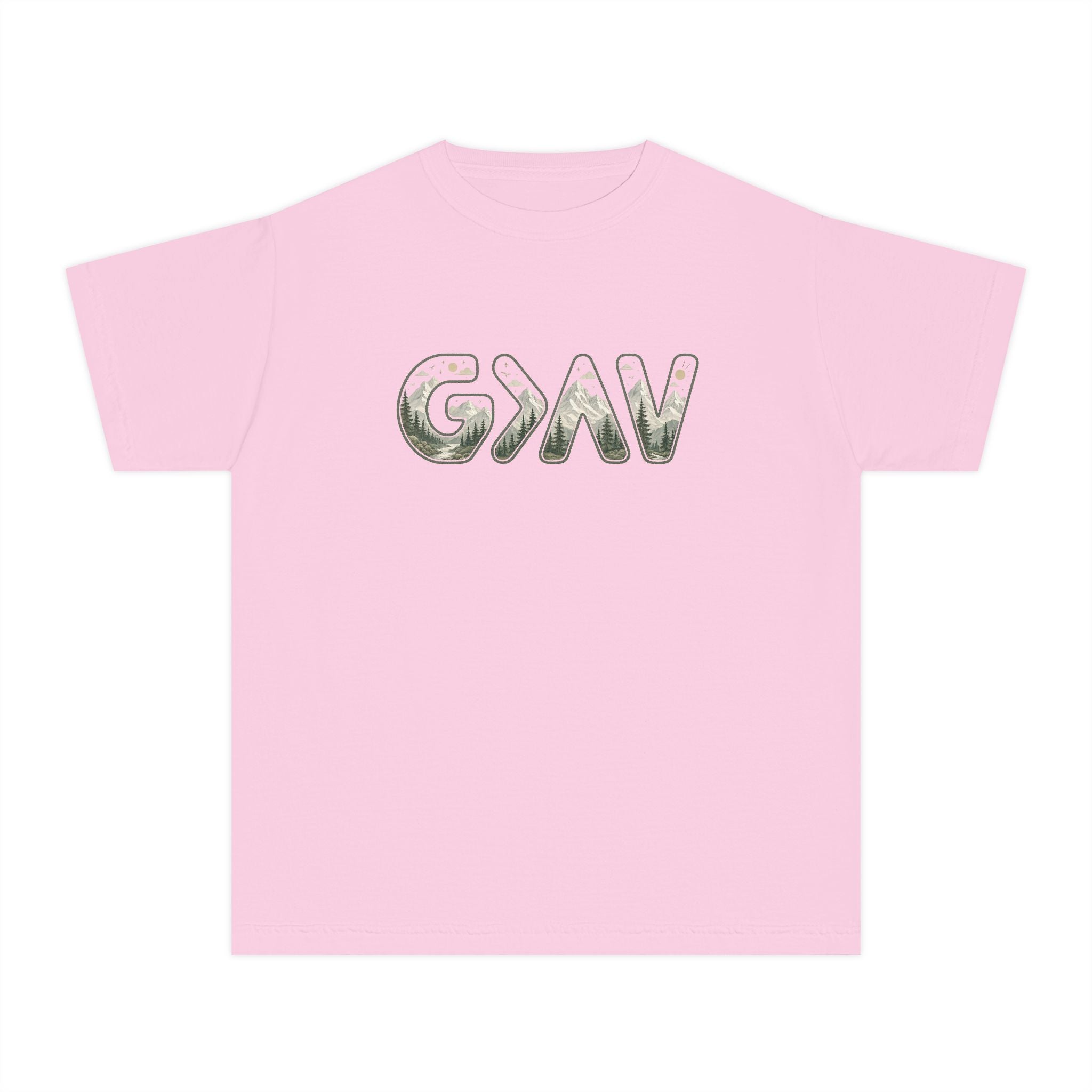 God is greater Youth Midweight Tee