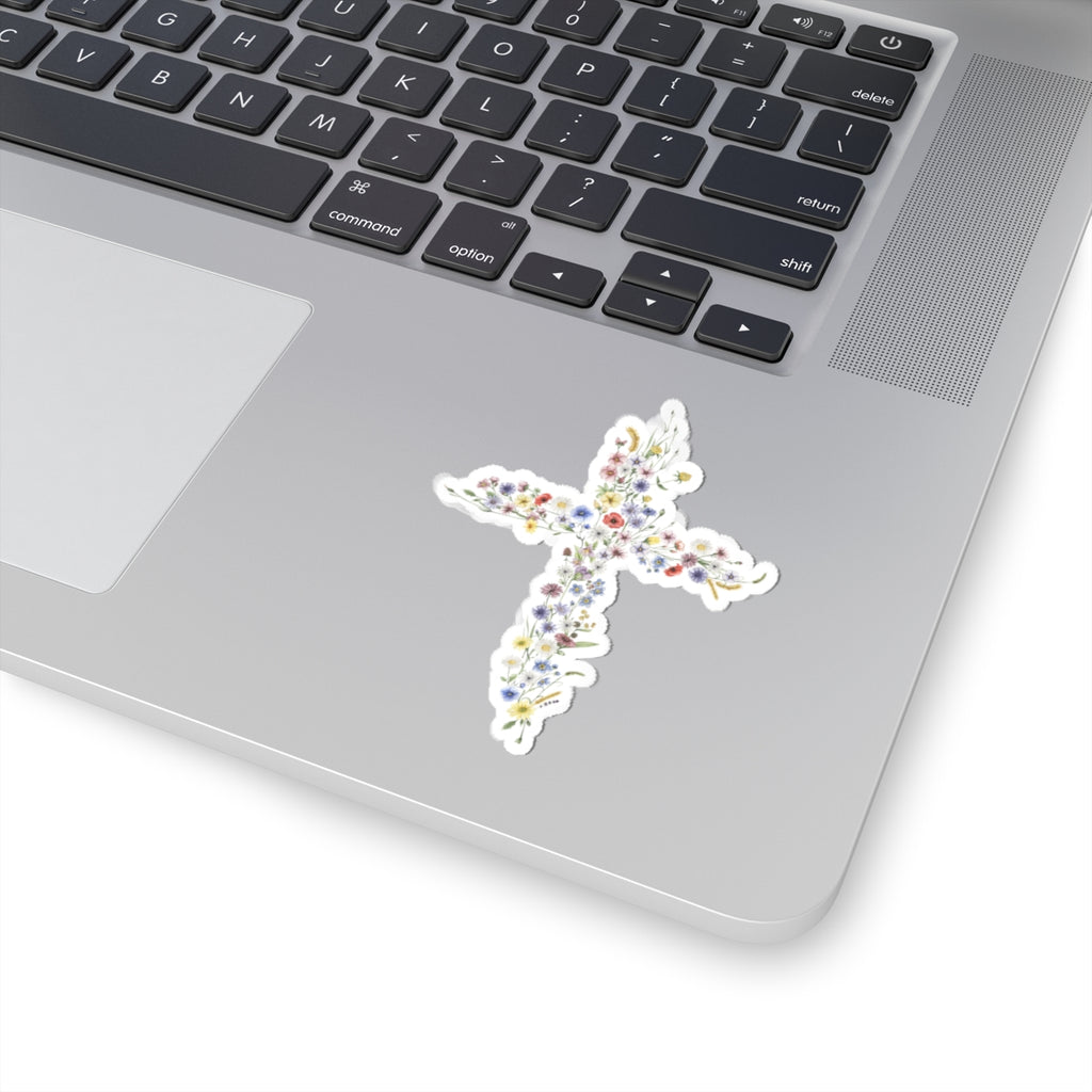 Cross Kiss-Cut Stickers