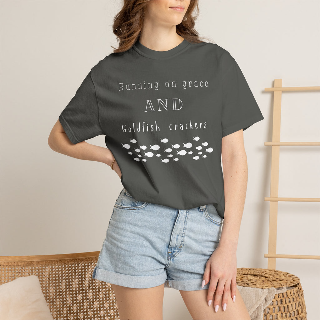 Grace and Goldfish Unisex Garment-Dyed T-shirt