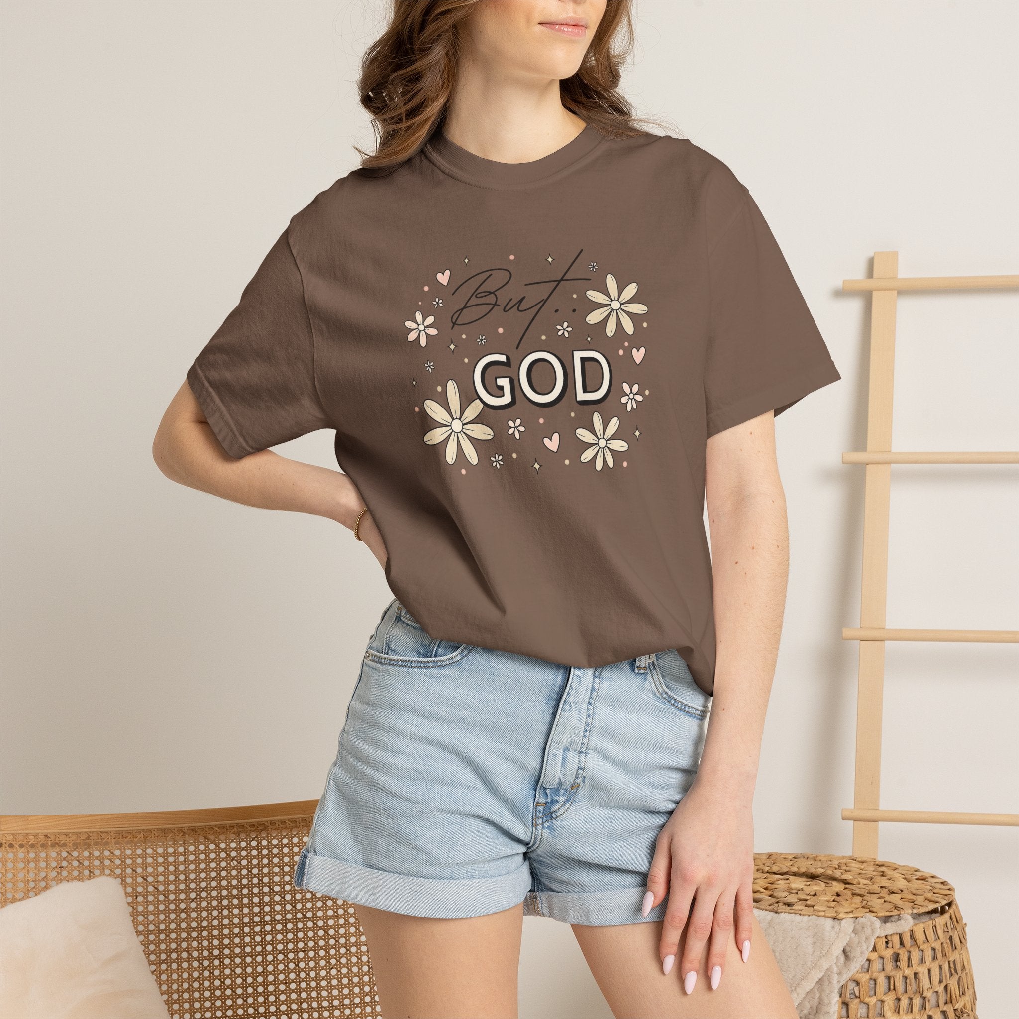 But God Unisex Garment-Dyed T-shirt