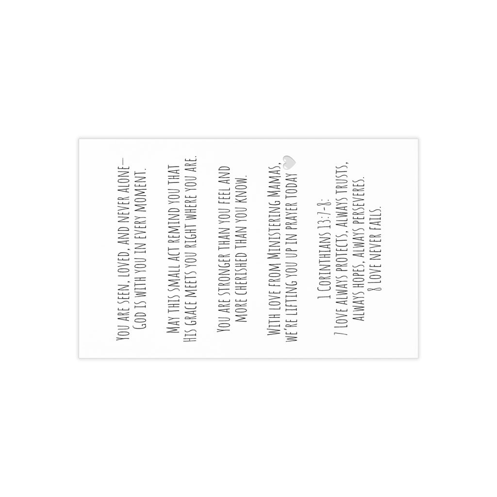 MM double sided Blessing Cards, 100pcs