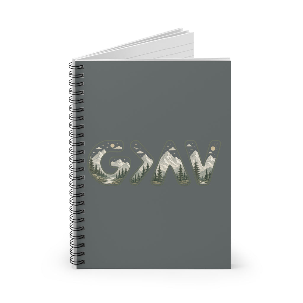 God is greater Spiral Notebook - Ruled Line