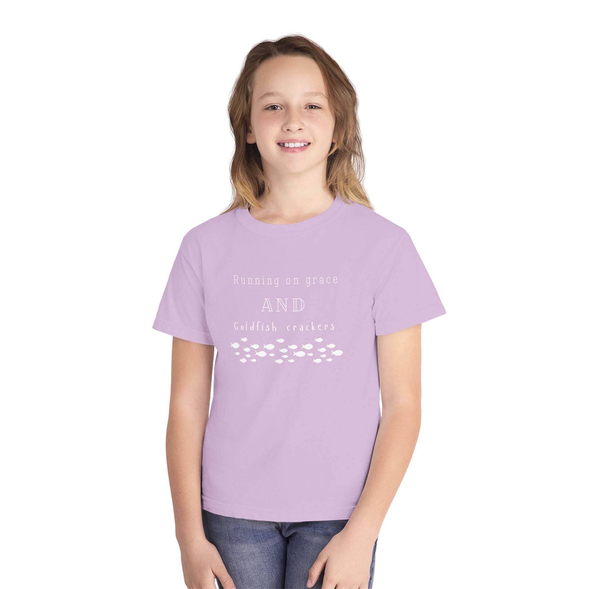 Grace and goldfish Youth Midweight Tee