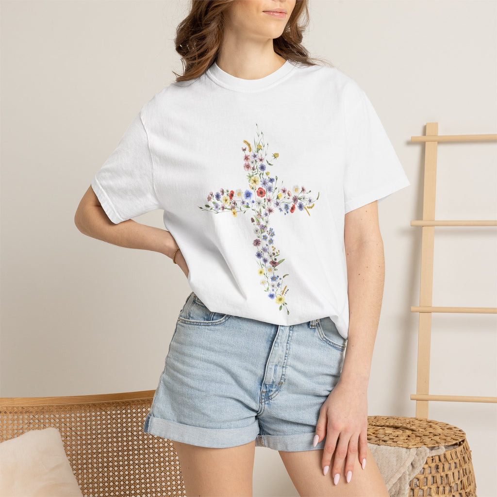 Cross Unisex Garment-Dyed T-shirt