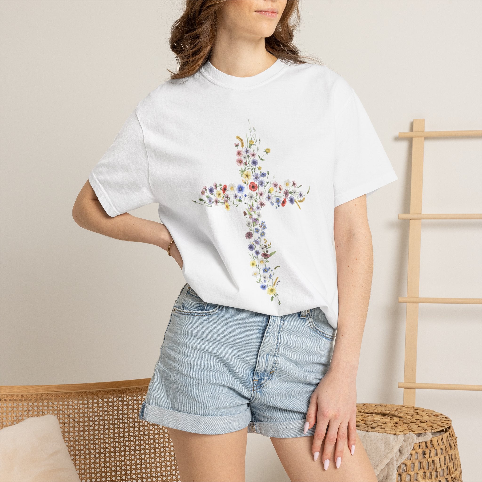 Cross Unisex Garment-Dyed T-shirt