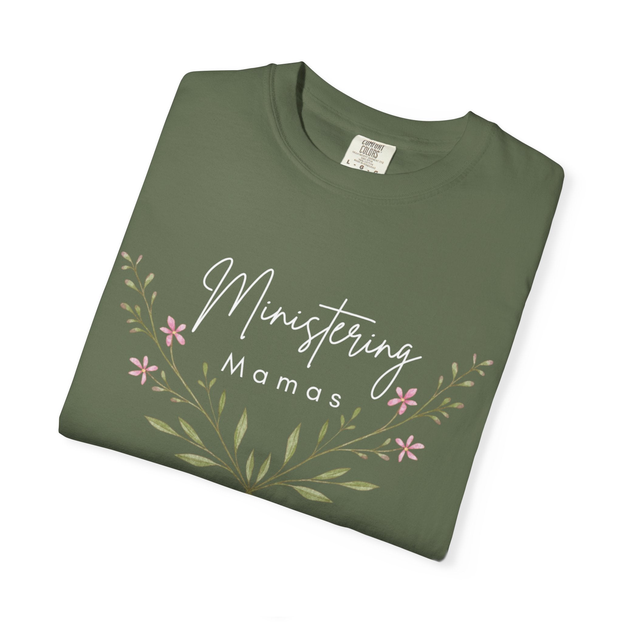 MM floral Unisex Garment-Dyed T-shirt