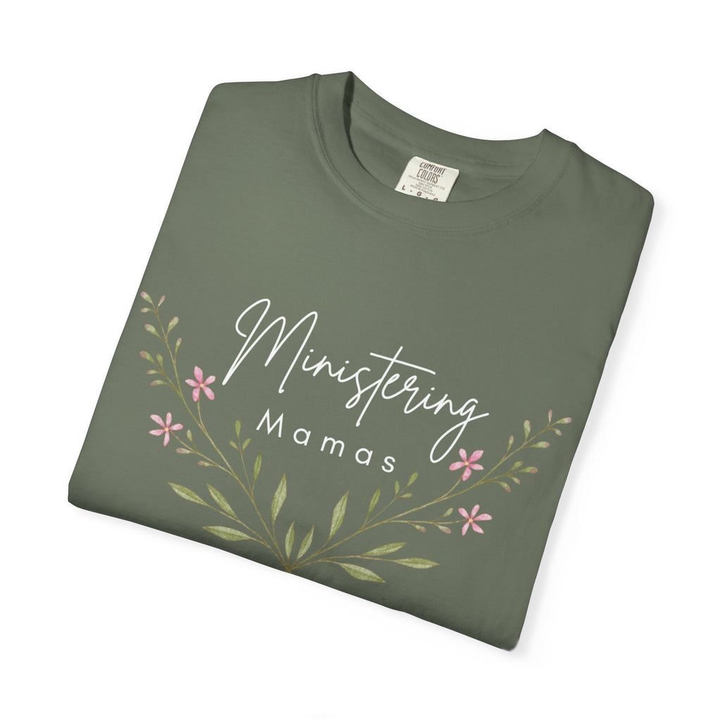 MM floral Unisex Garment-Dyed T-shirt