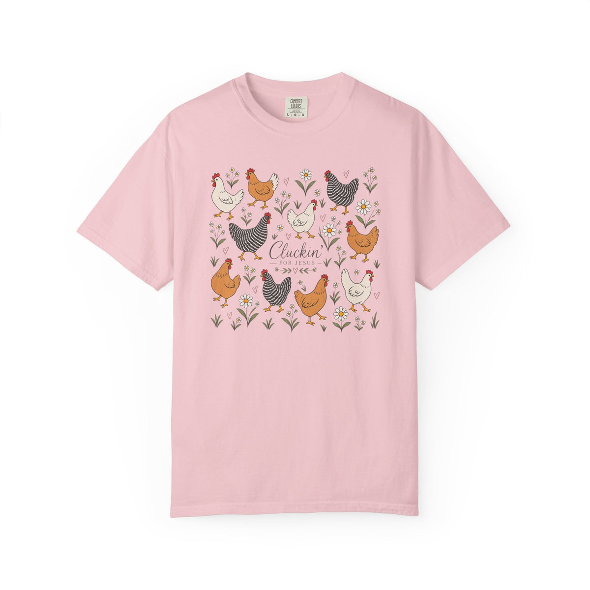 Cluckin Unisex Garment-Dyed T-shirt