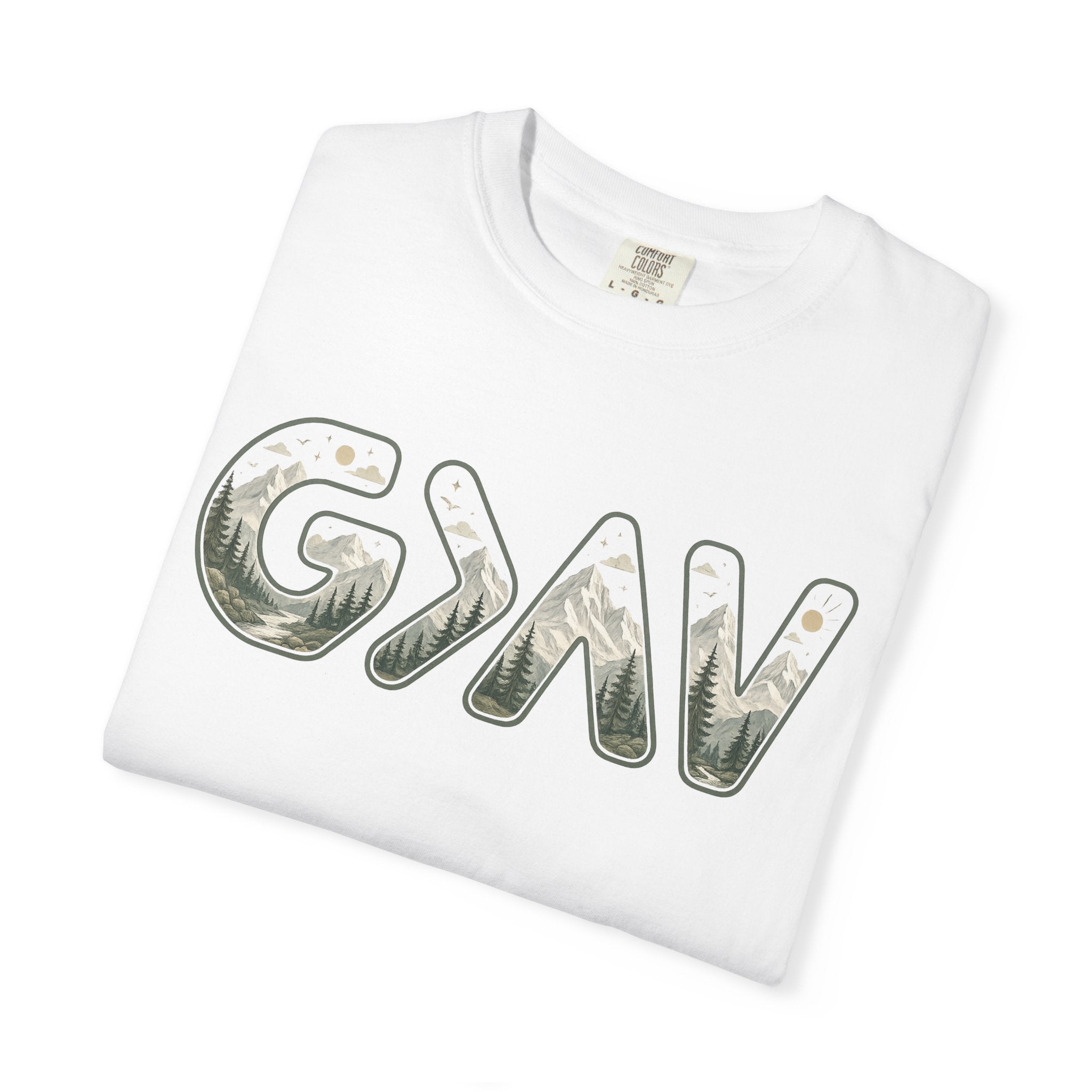 God is greater Unisex Garment-Dyed T-shirt