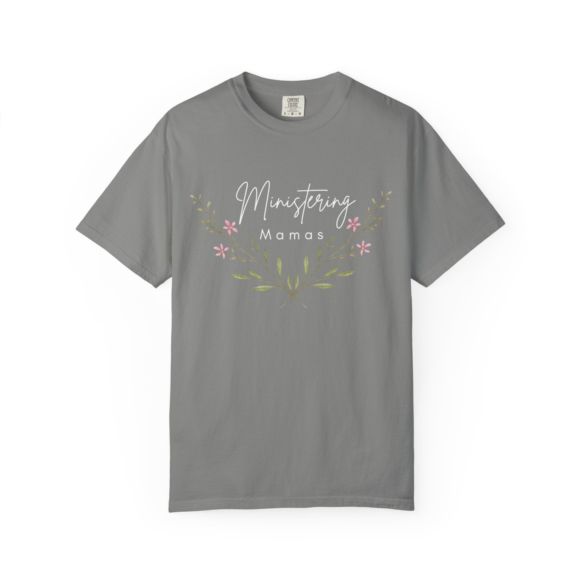 MM floral Unisex Garment-Dyed T-shirt