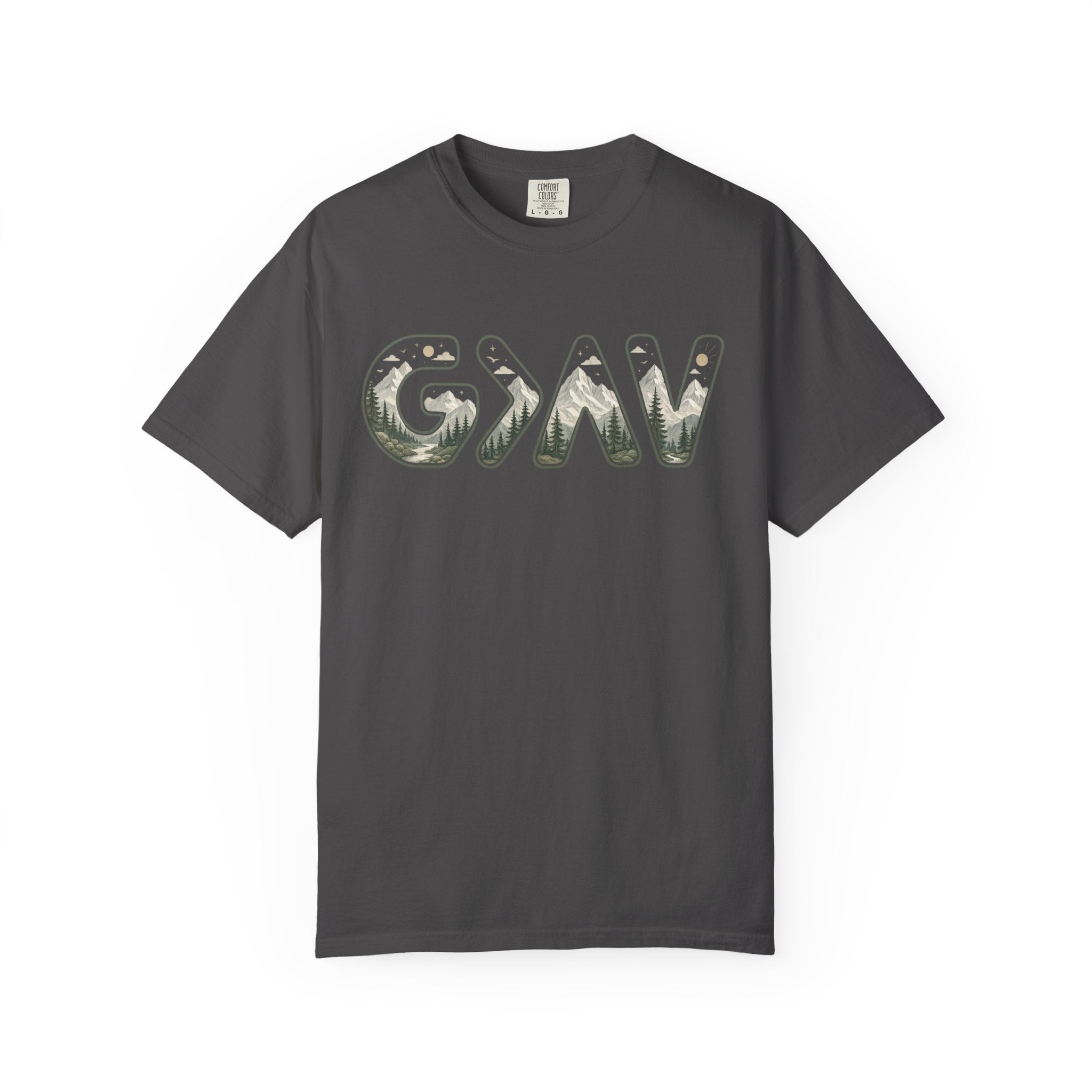 God is greater Unisex Garment-Dyed T-shirt