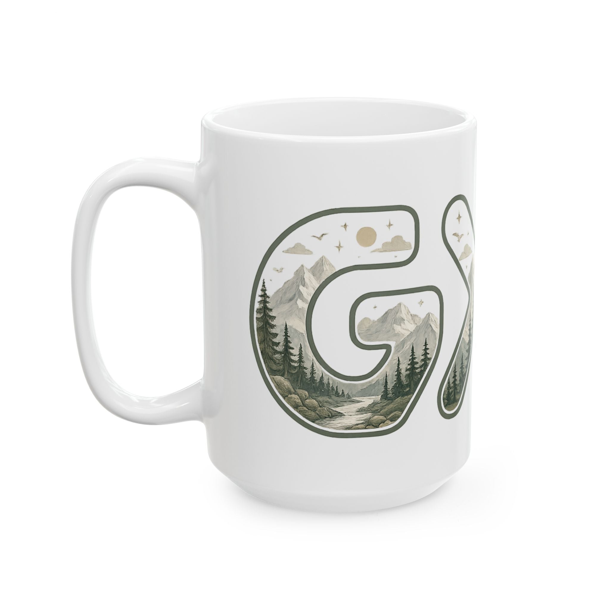 God is greater Ceramic Mug, (11oz, 15oz)