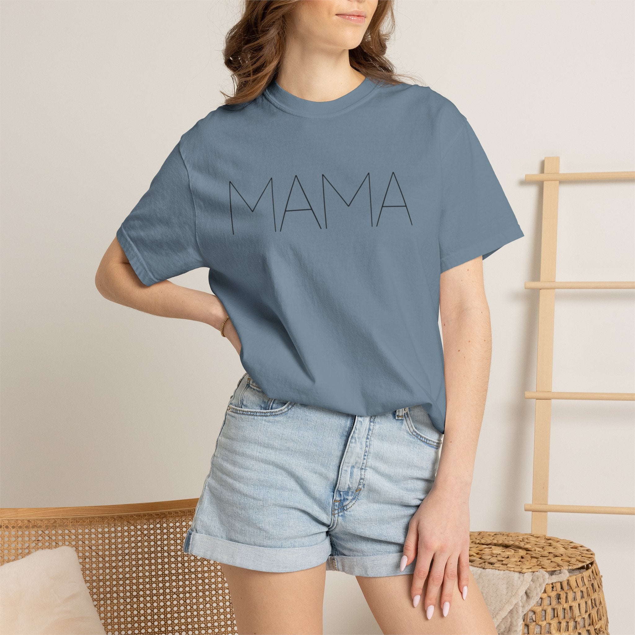 Mama Unisex Garment-Dyed T-shirt