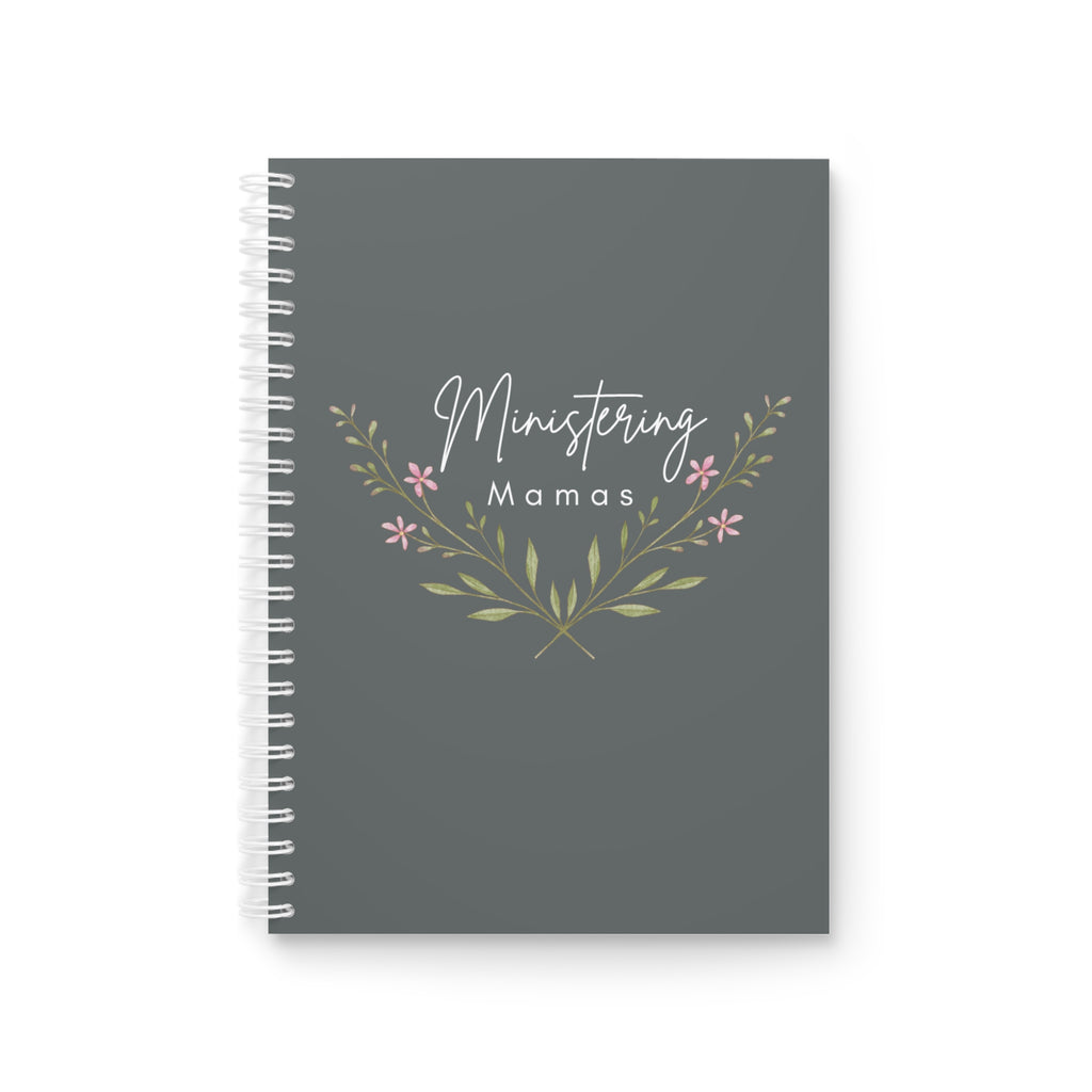 MM GREY Spiral Notebook