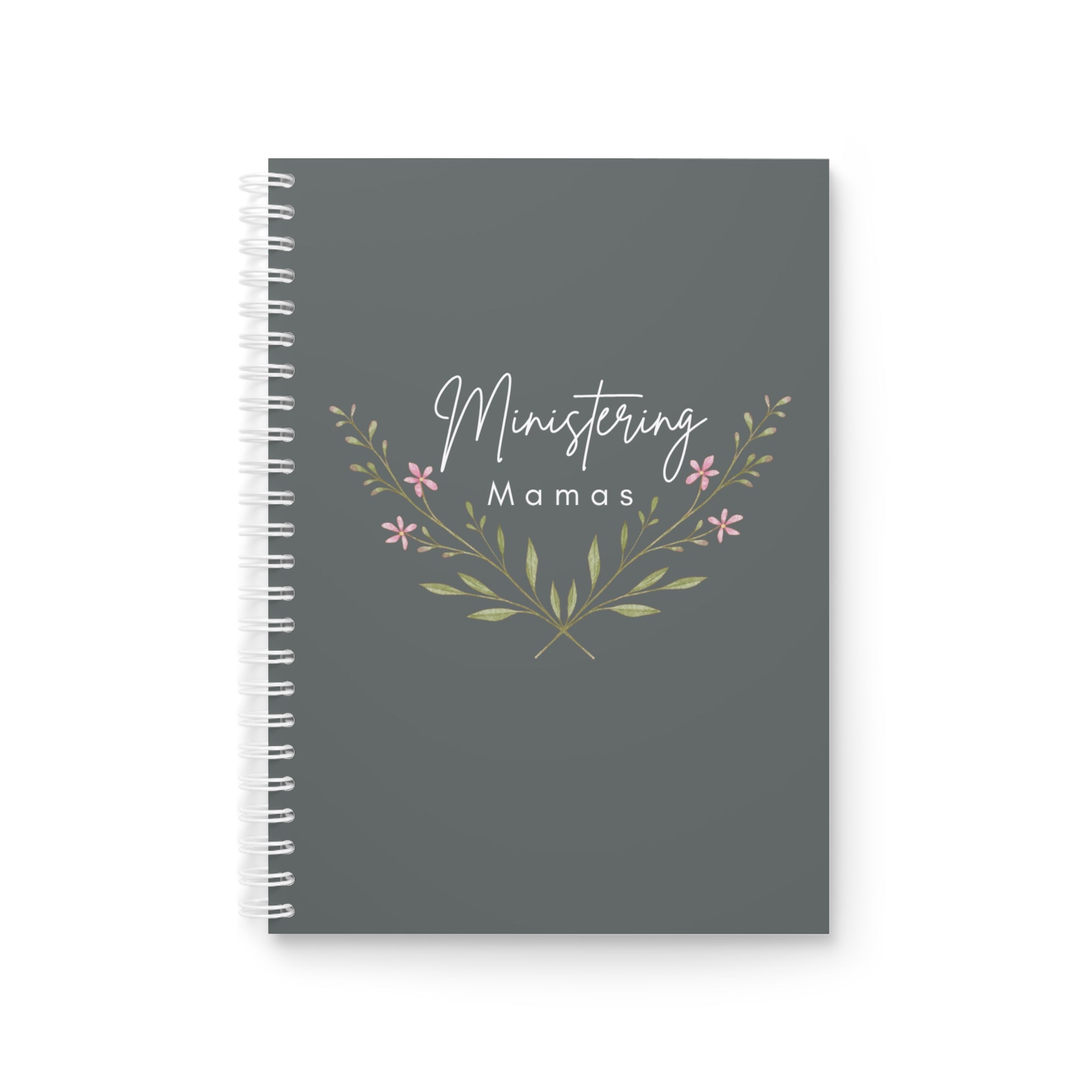 MM GREY Spiral Notebook