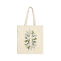 Ministering Mama Cross Cotton Canvas Tote Bag