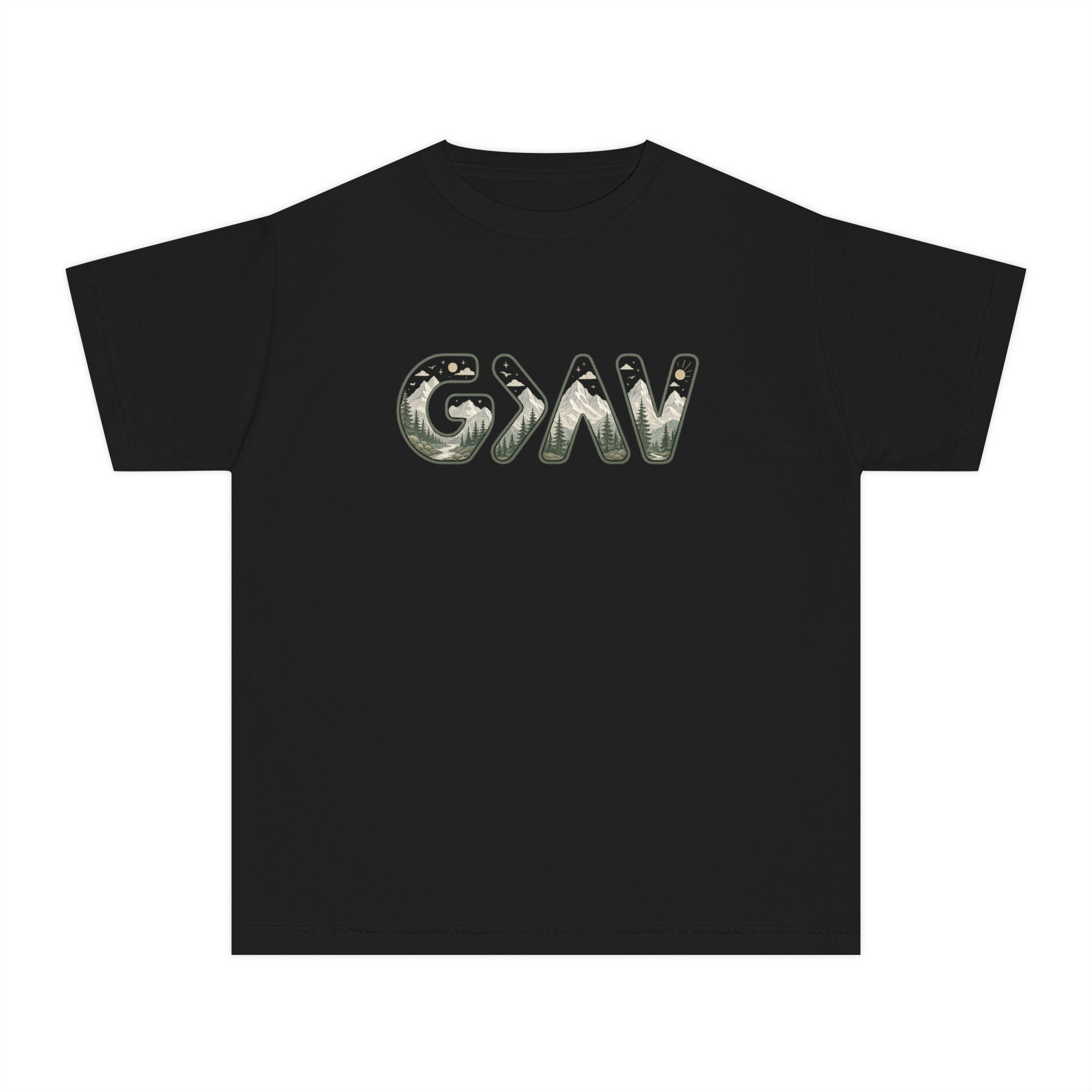 God is greater Youth Midweight Tee
