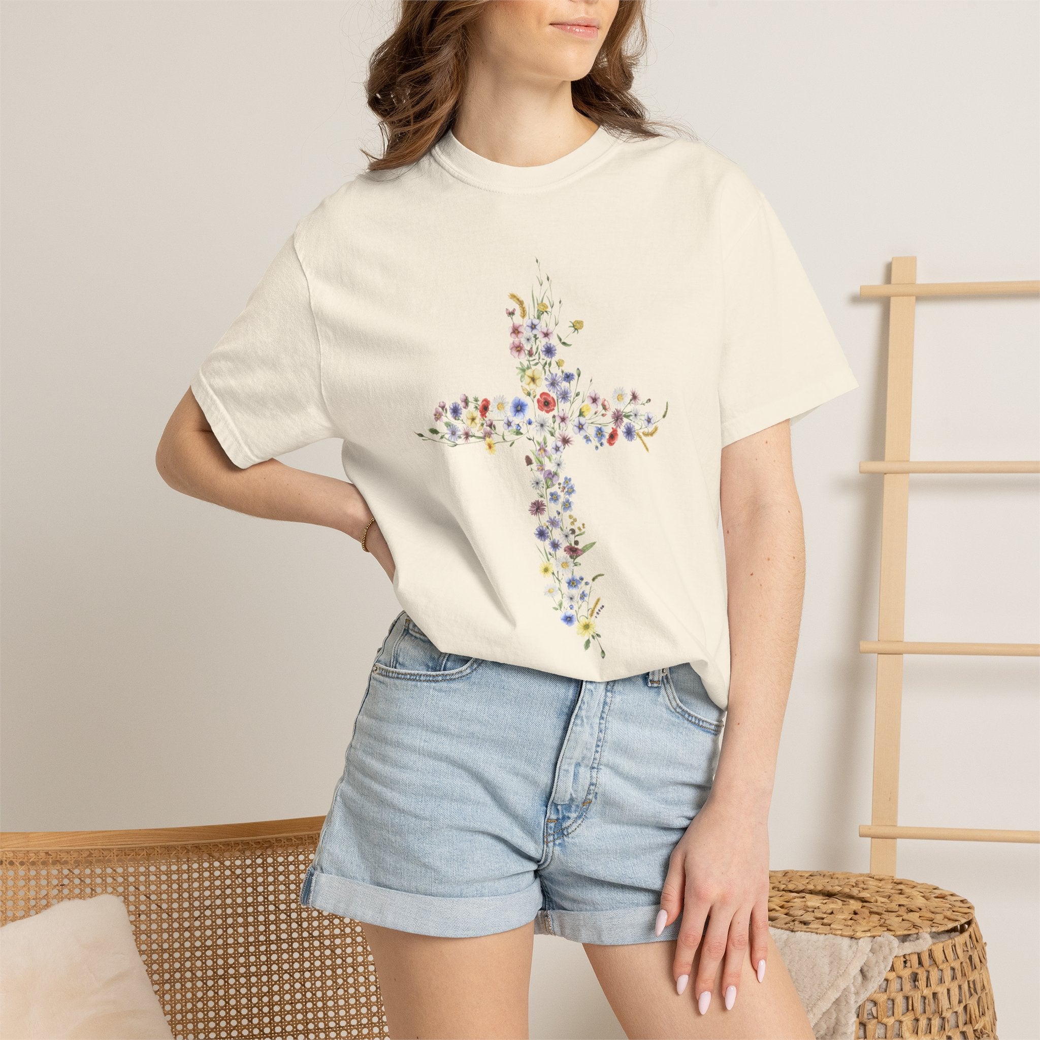 Cross Unisex Garment-Dyed T-shirt