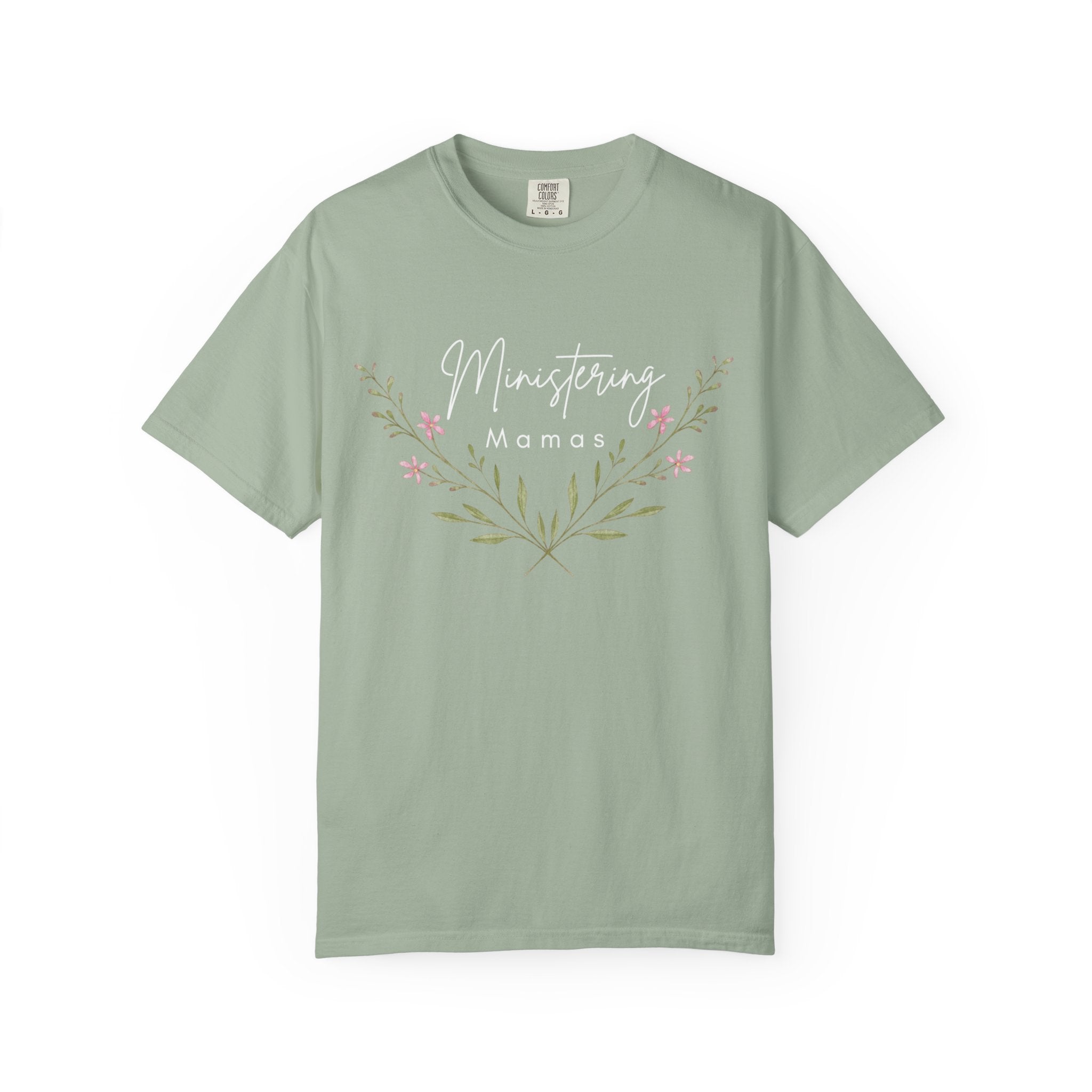 MM floral Unisex Garment-Dyed T-shirt