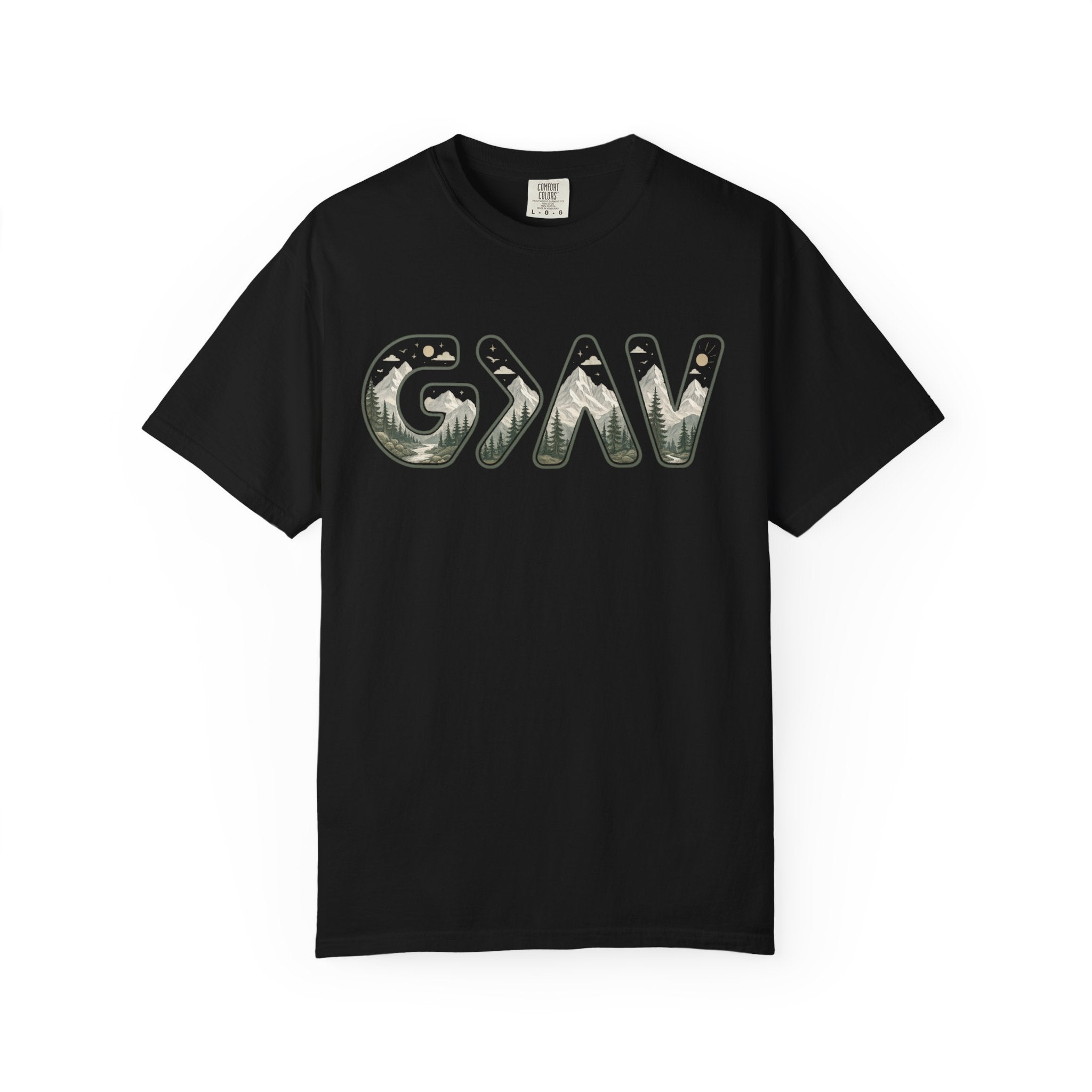 God is greater Unisex Garment-Dyed T-shirt