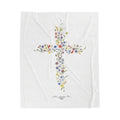 Cross Velveteen Plush Blanket