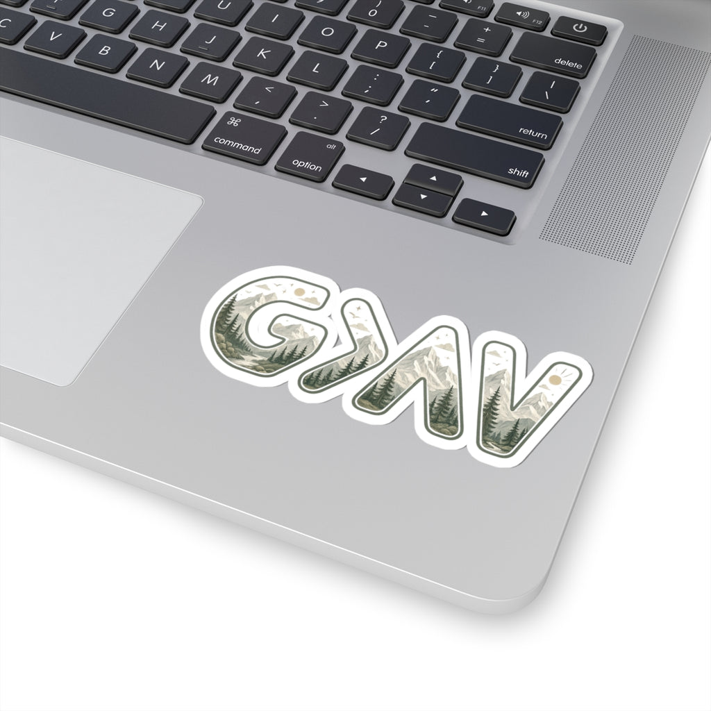 God is greater Kiss-Cut Stickers