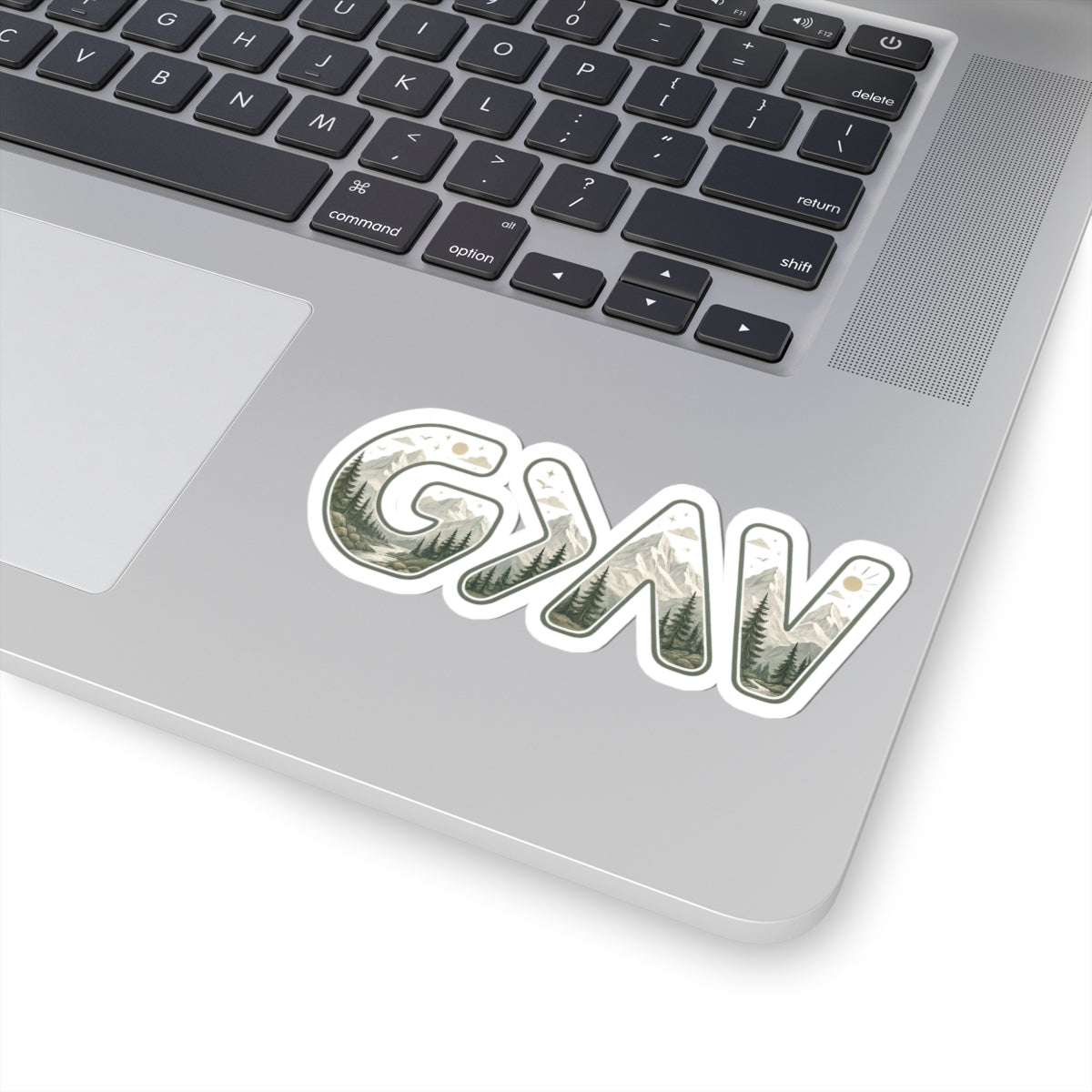 God is greater Kiss-Cut Stickers