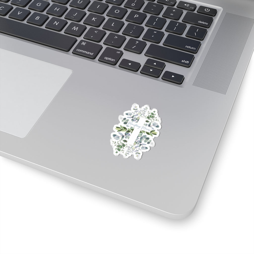 MM Cross Sticker