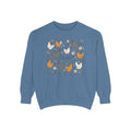 Cluckin Unisex Garment-Dyed Sweatshirt