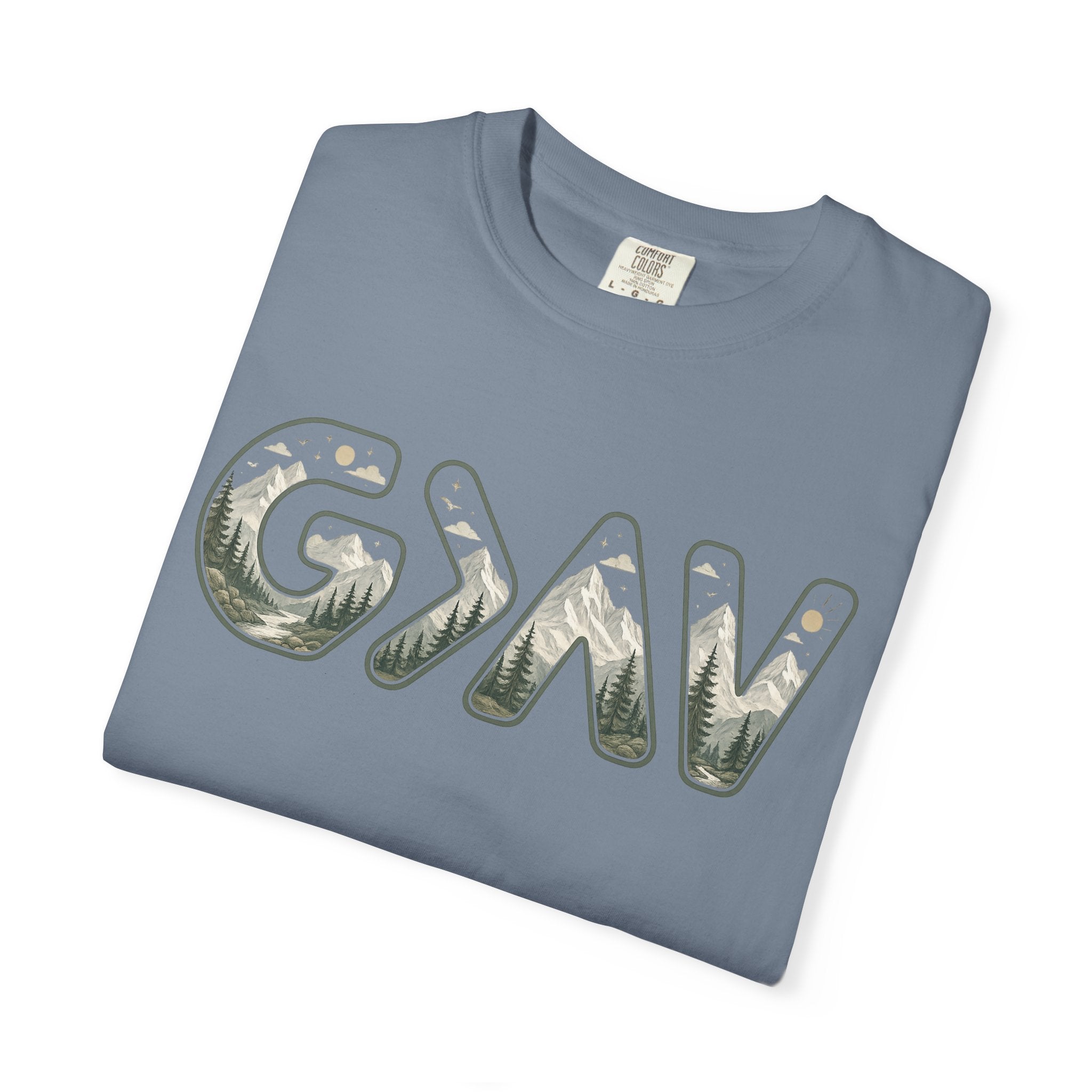 God is greater Unisex Garment-Dyed T-shirt