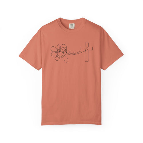 Bless this mess Unisex Garment-Dyed T-shirt
