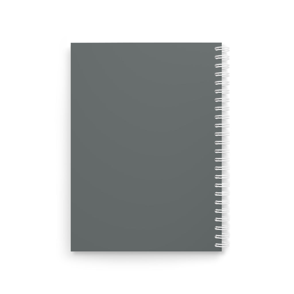 MM GREY Spiral Notebook