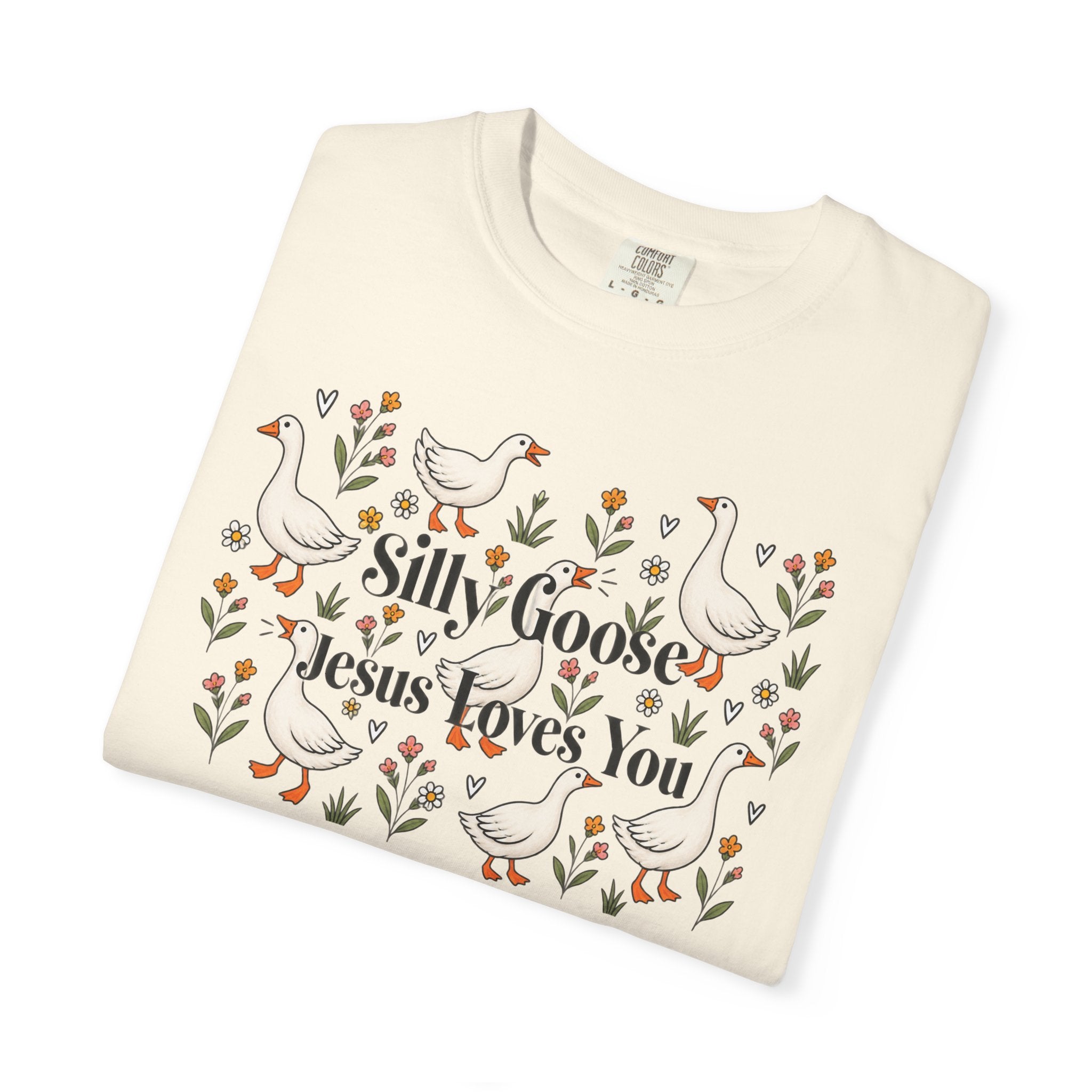 Silly Goose Unisex Garment-Dyed T-shirt