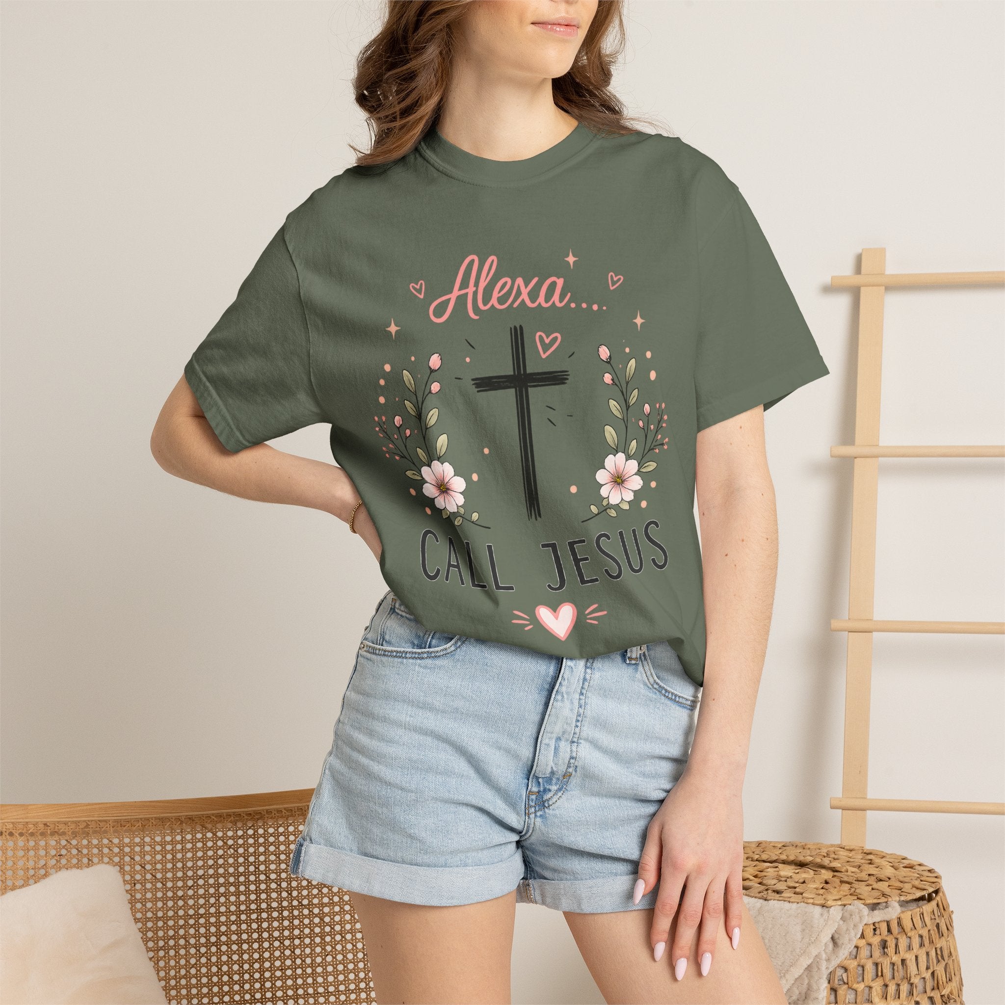 Alexa.. Unisex Garment-Dyed T-shirt