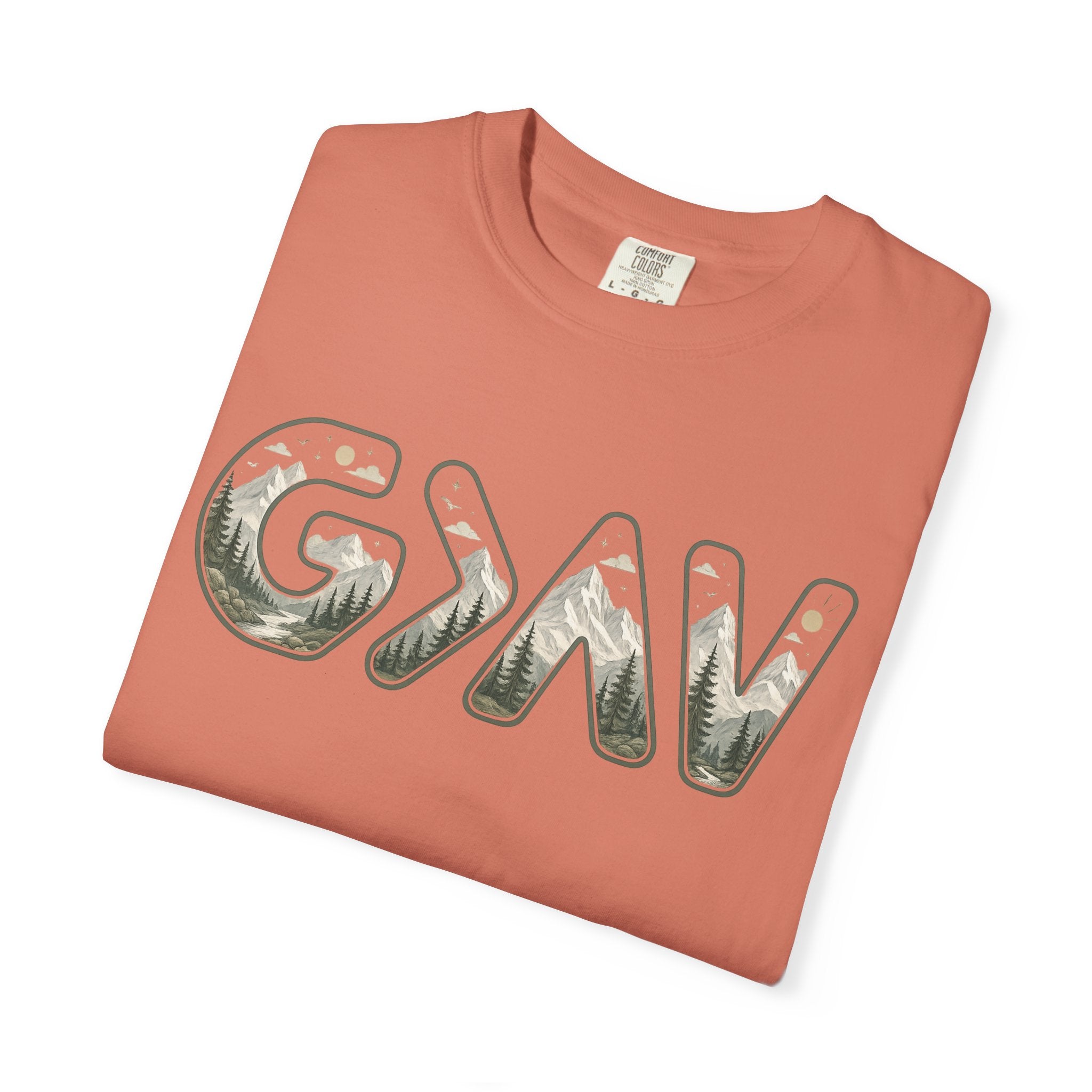 God is greater Unisex Garment-Dyed T-shirt