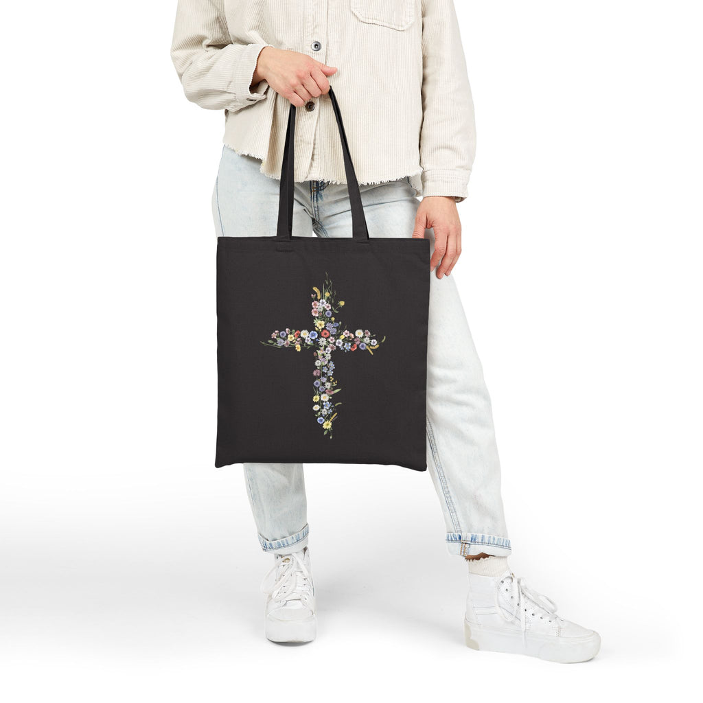 Blessed Stressed Snack Obsessed Cotton Canvas Tote Bag