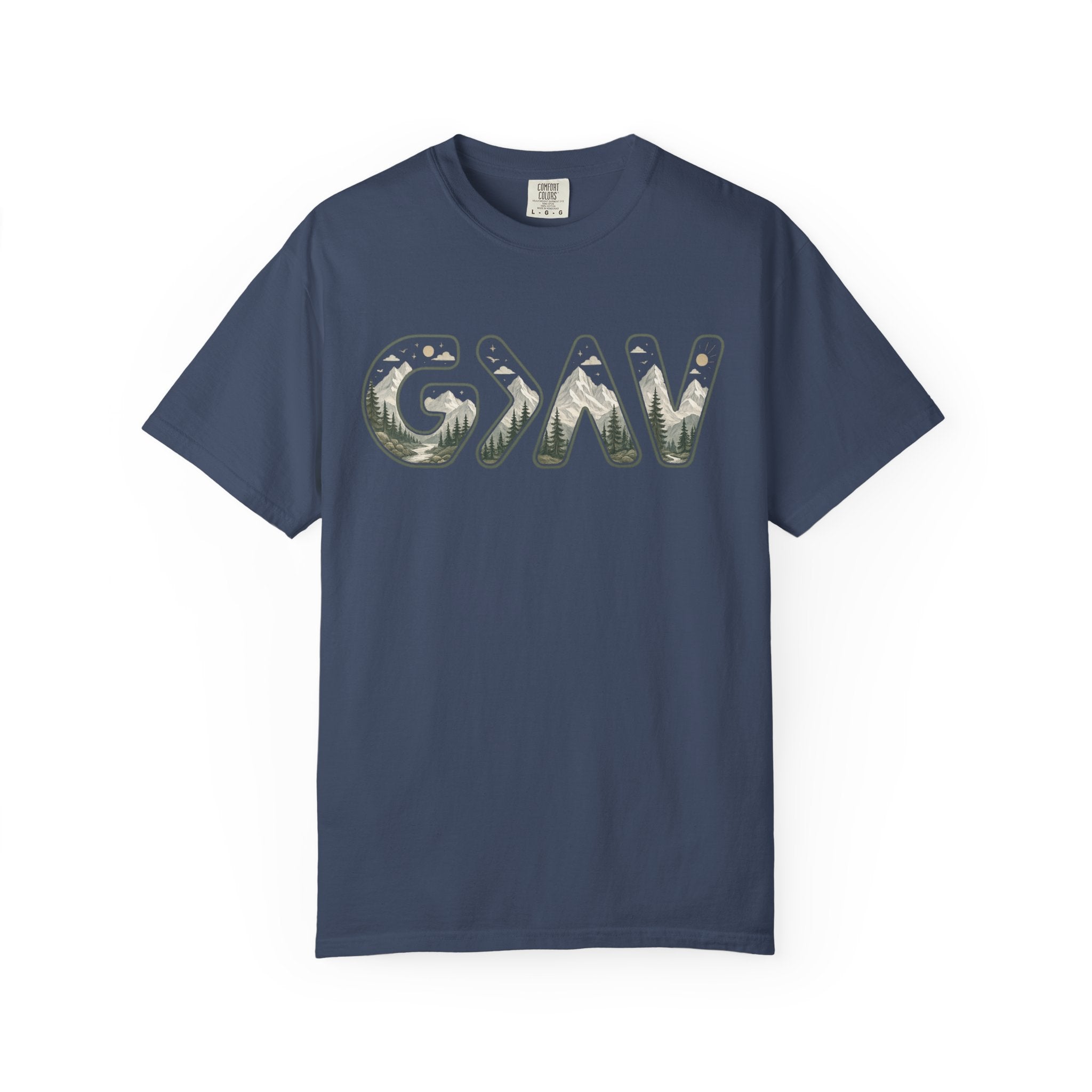 God is greater Unisex Garment-Dyed T-shirt