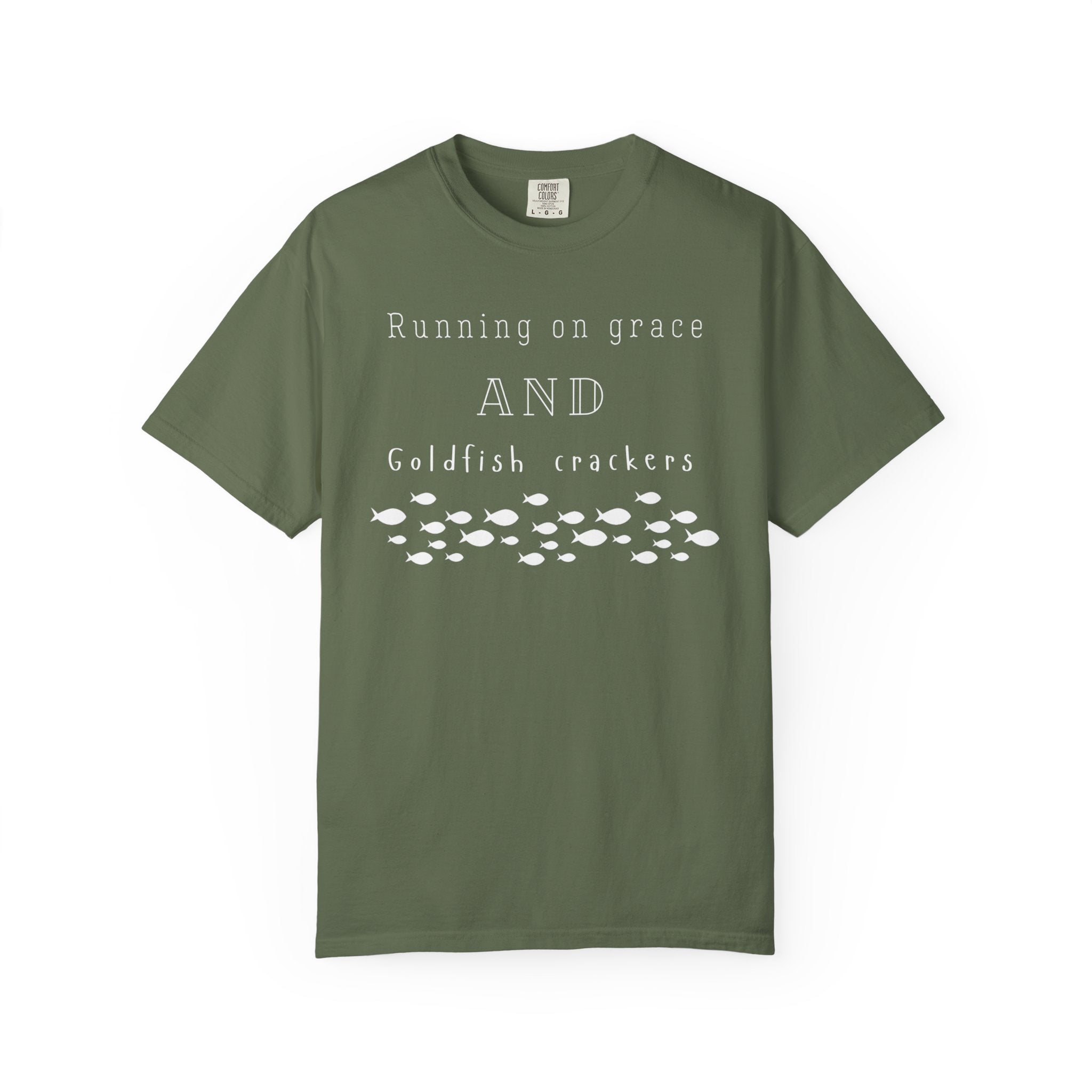 Grace and Goldfish Unisex Garment-Dyed T-shirt