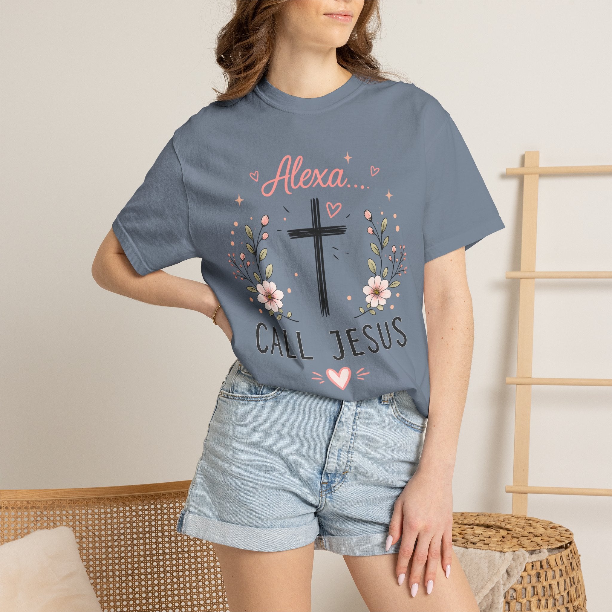 Alexa.. Unisex Garment-Dyed T-shirt