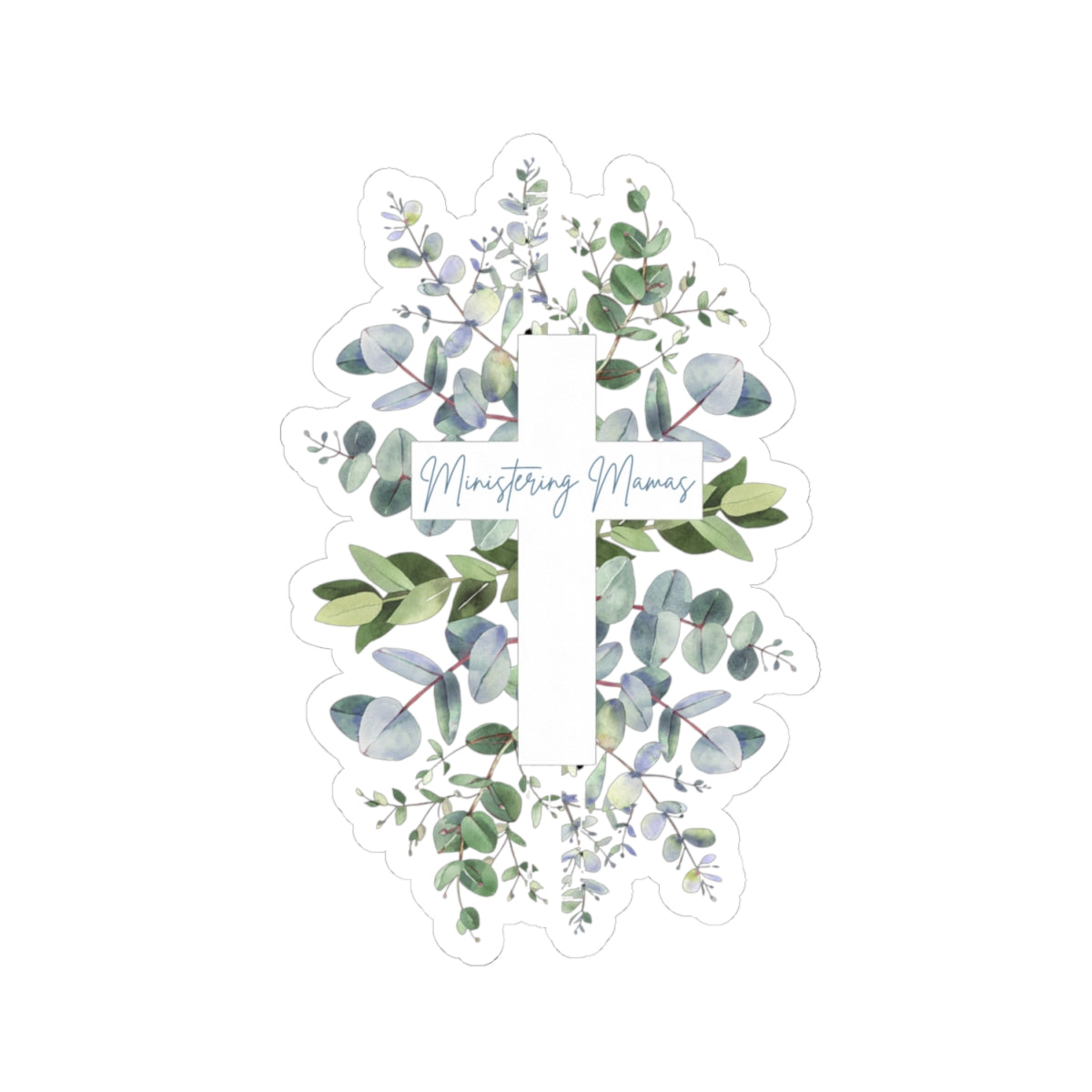 MM Cross Sticker