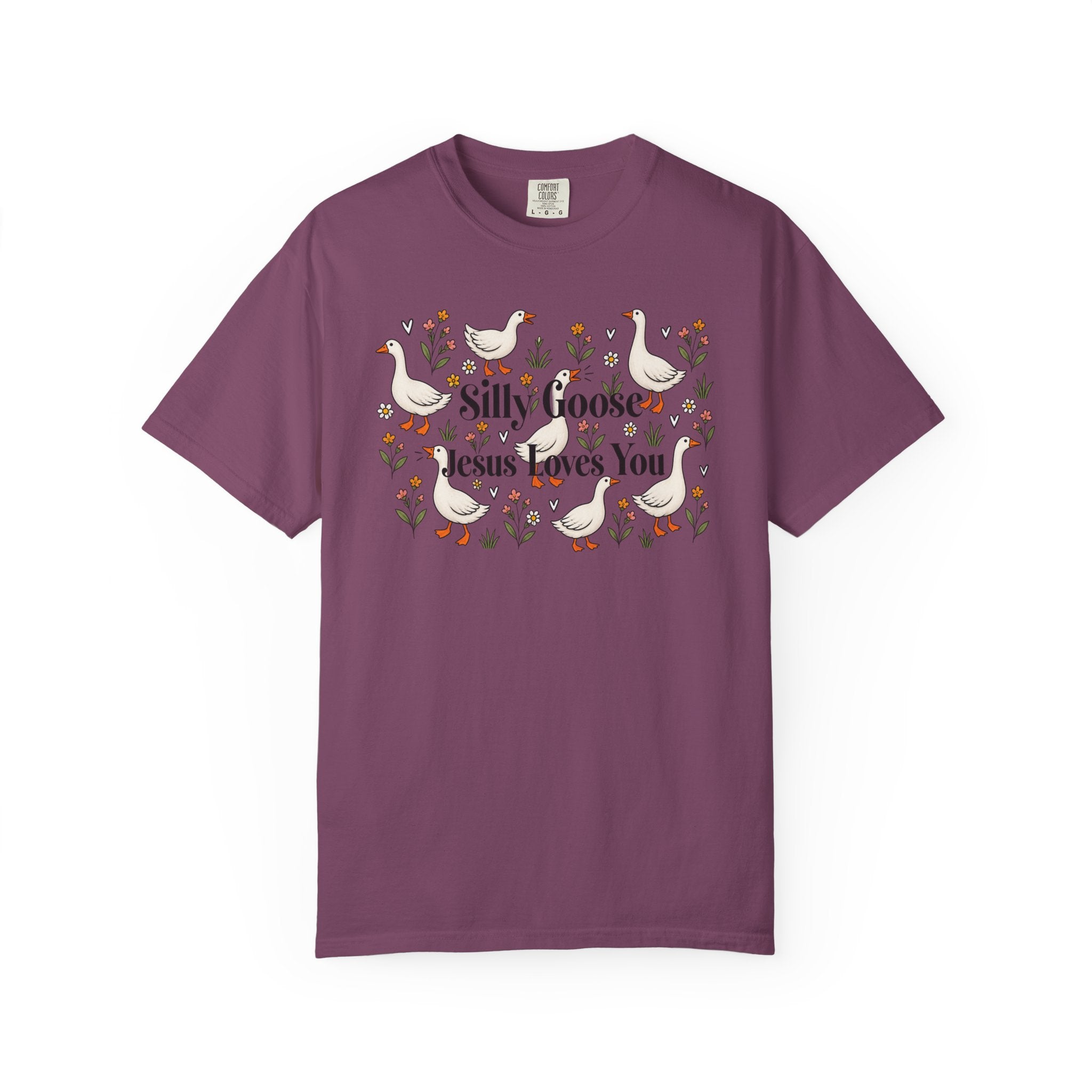 Silly Goose Unisex Garment-Dyed T-shirt